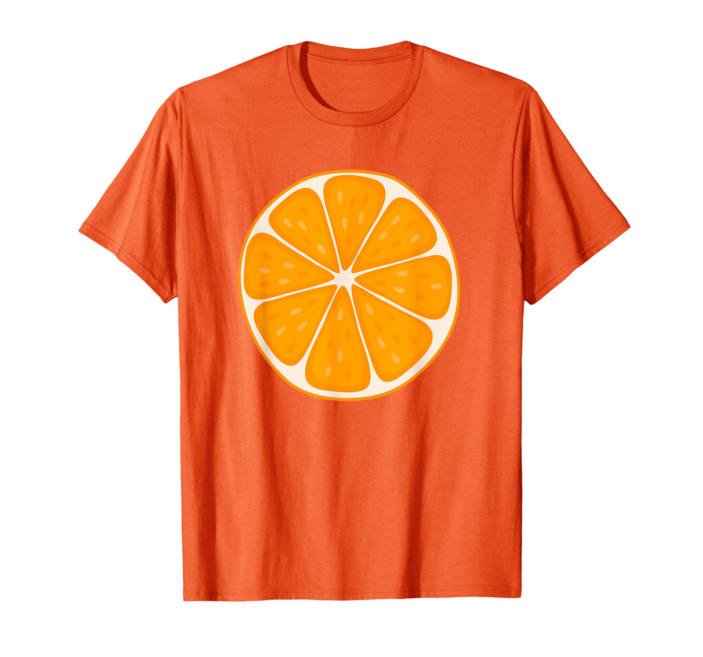 Funny Kids Orange Fruit Halloween Costume Matching Group T-Shirt