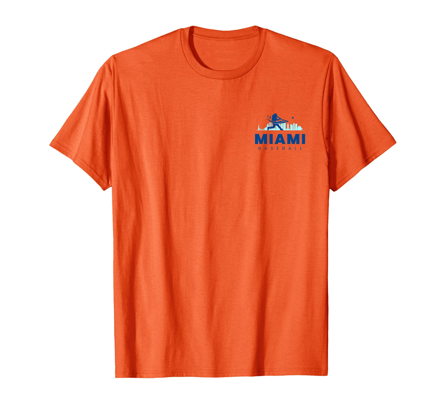 Miami Baseball Vintage Minimalist Retro Baseball Lover T-Shirt