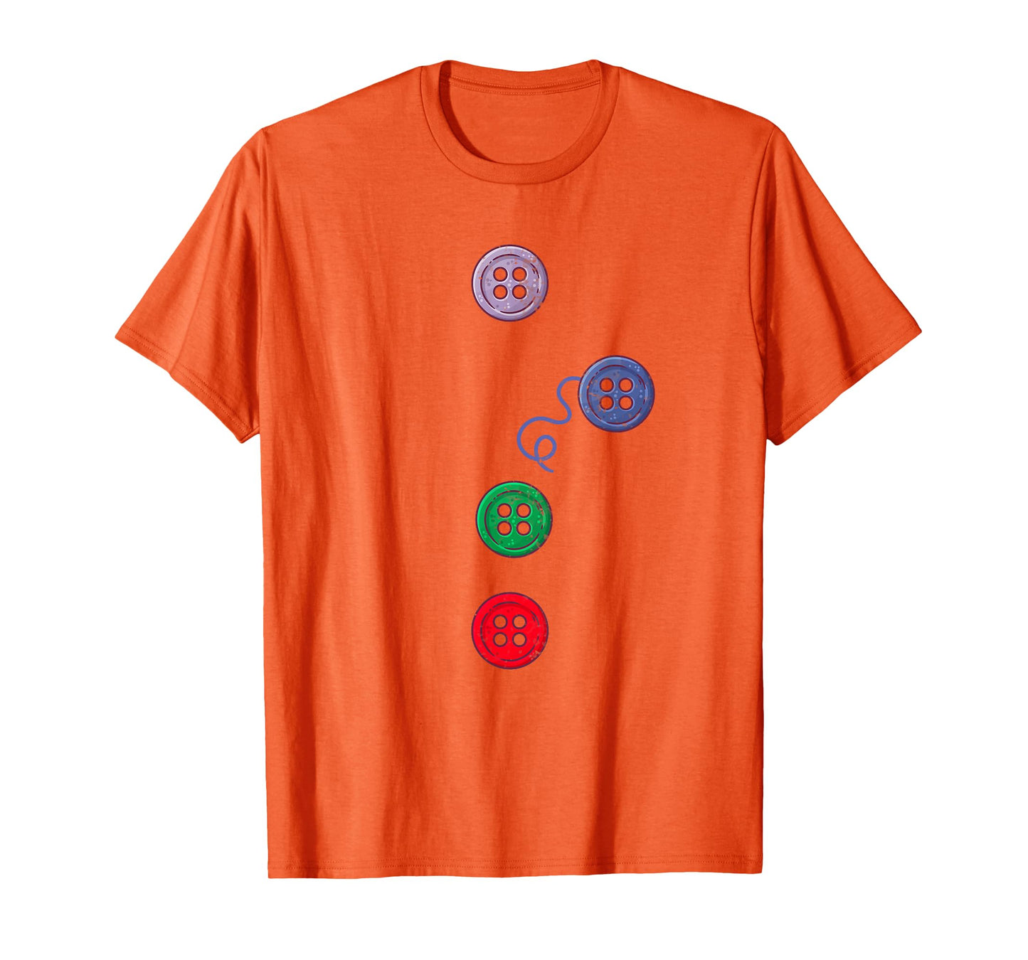 Four Groovy Buttons Blue Cat Funny Halloween Costume Kids T-Shirt