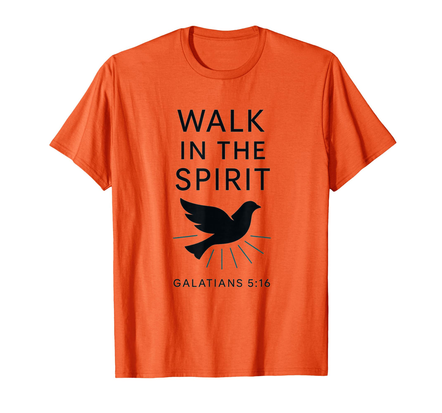 Walk in The Spirit | Galatians 5:16 Holy Dove Pentecostal T-Shirt