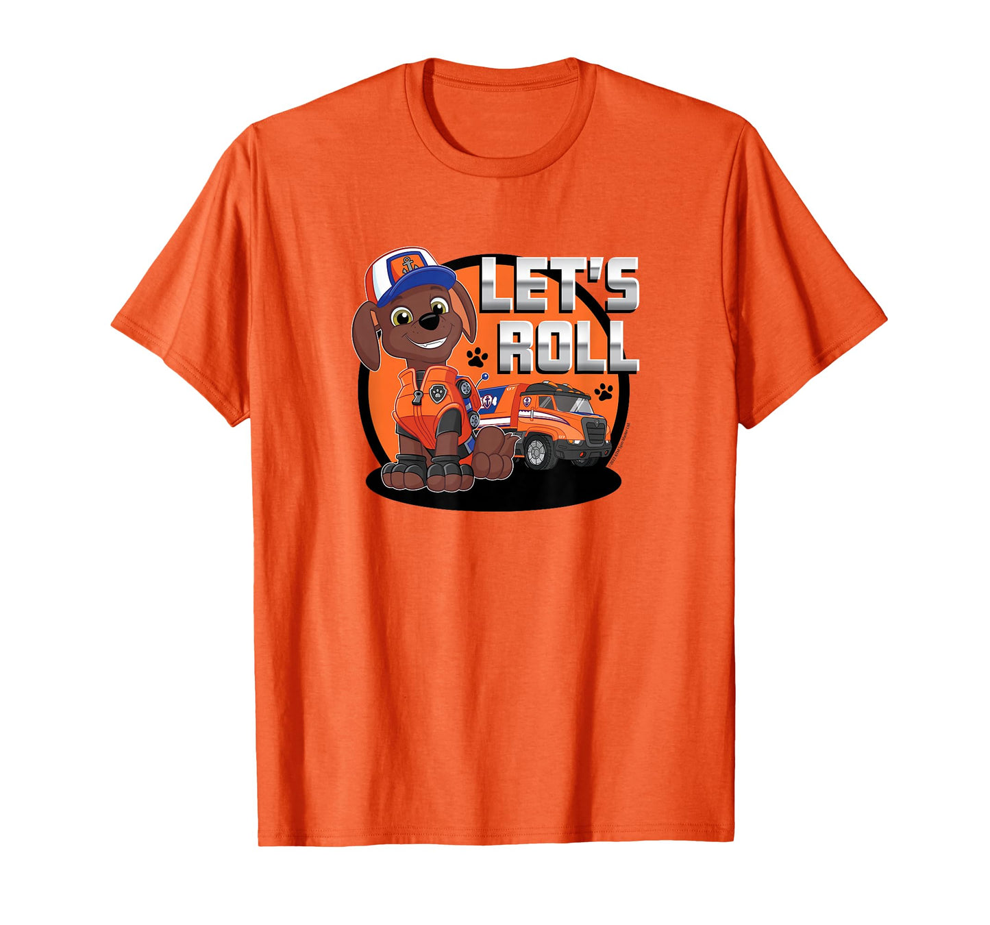 Paw Patrol - Truck Pups Let's Roll Zuma T-Shirt