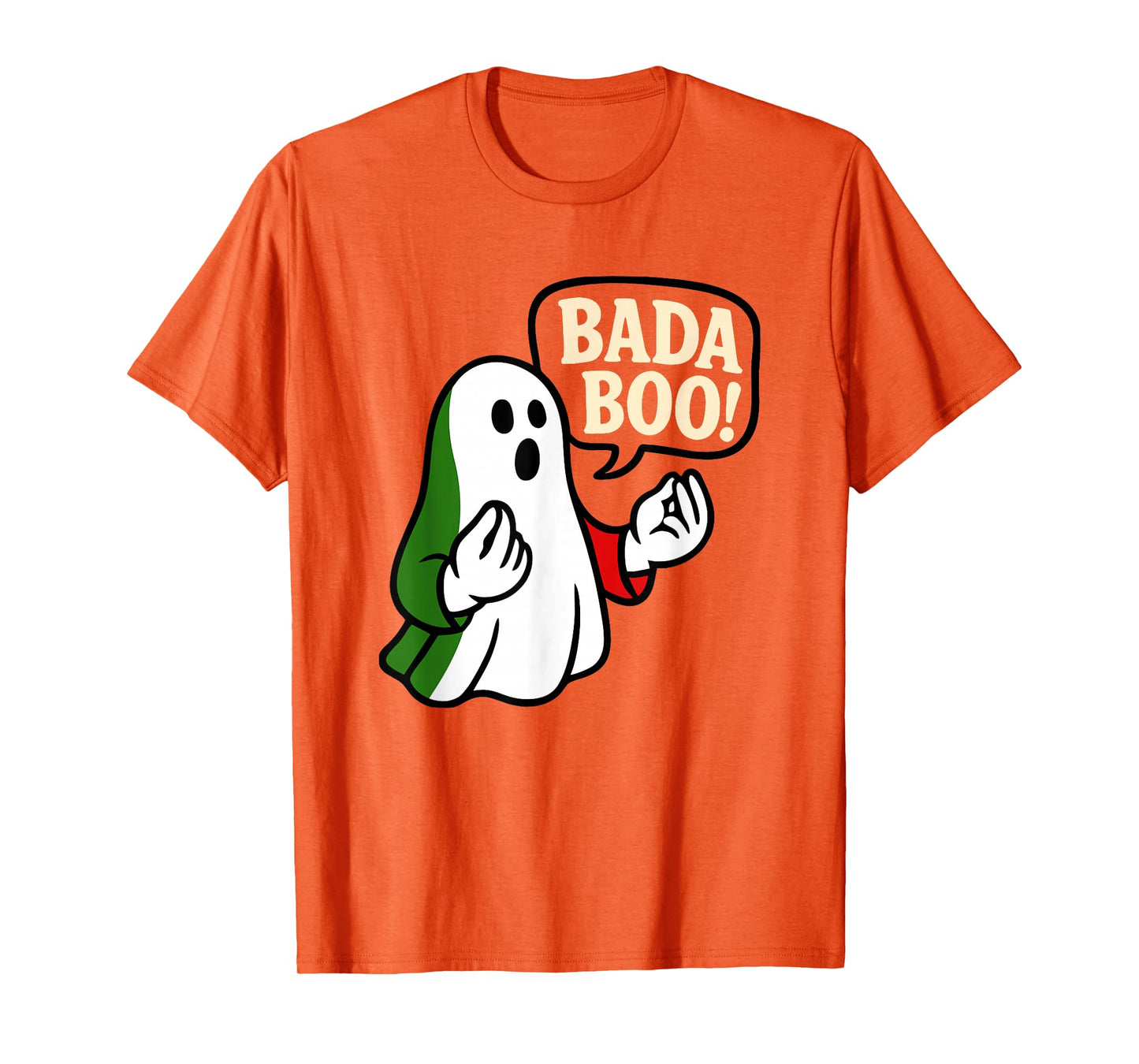 Bad Boo Cute Italian Ghost Italy Halloween T-Shirt