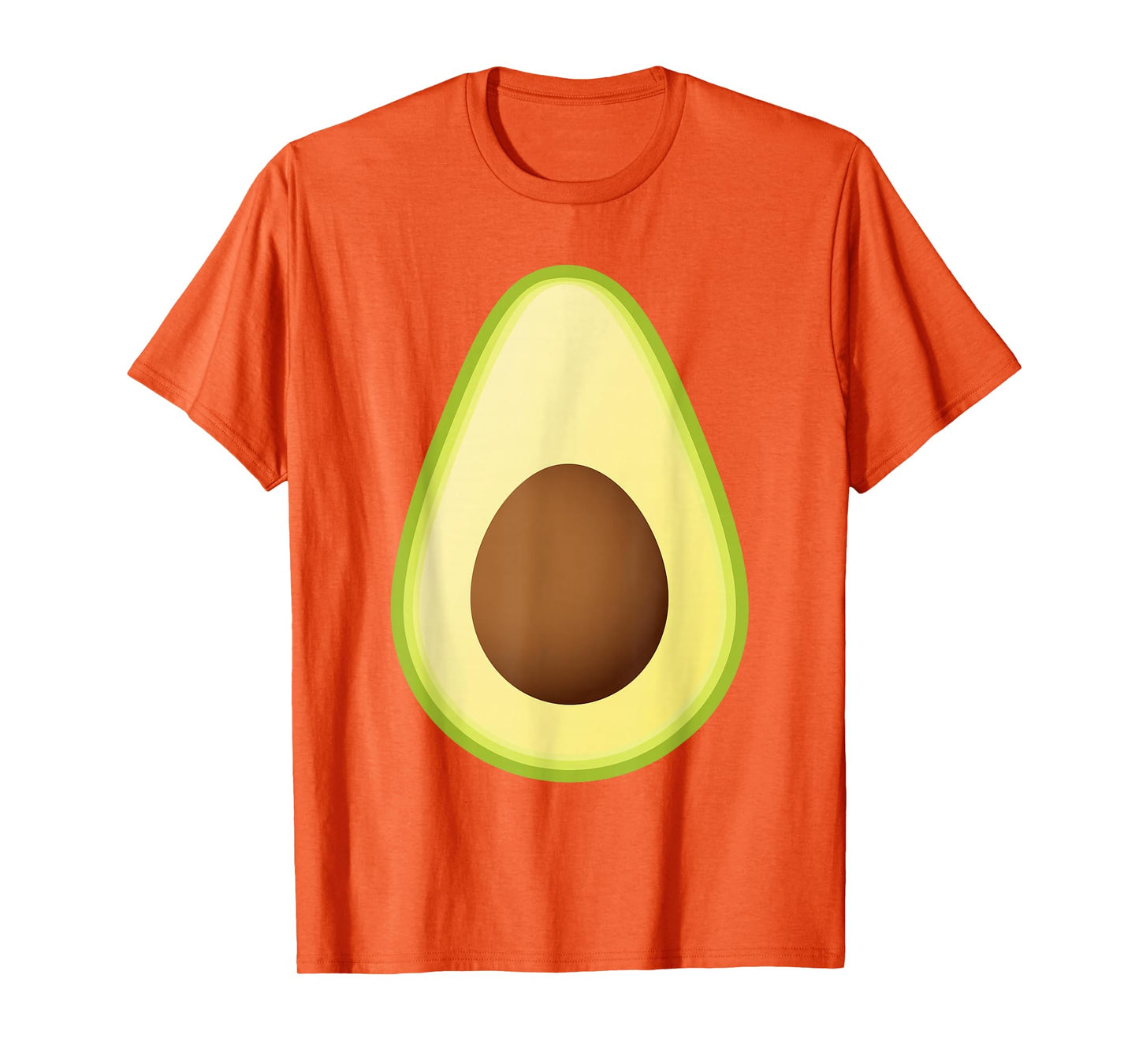 Avocado Costume Shirt Adult Kids Halloween Avocado Costume T-Shirt