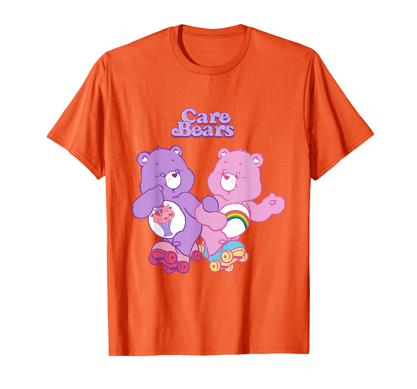 Care Bears Cheer & Share Bear Vintage Roller Skates T-Shirt