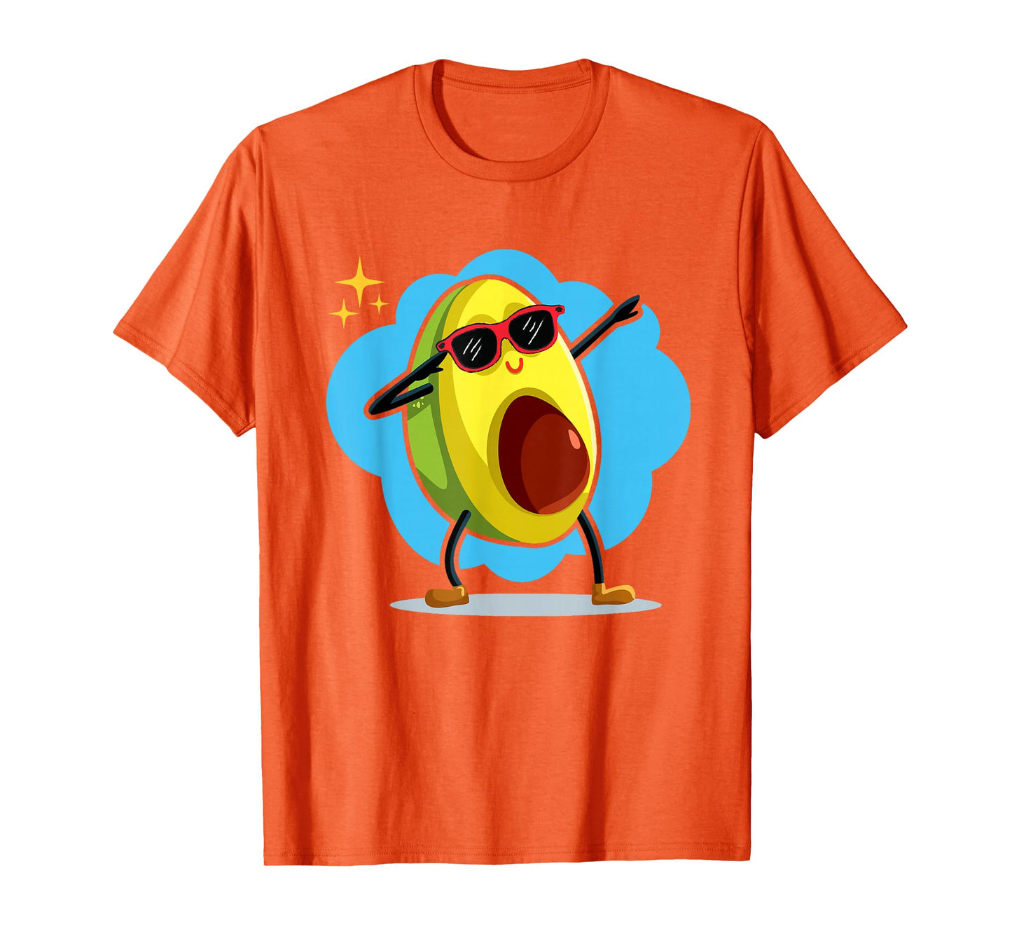 Cute Dabbing Avocado Shirt Funny Avocado Costume Kids T-Shirt