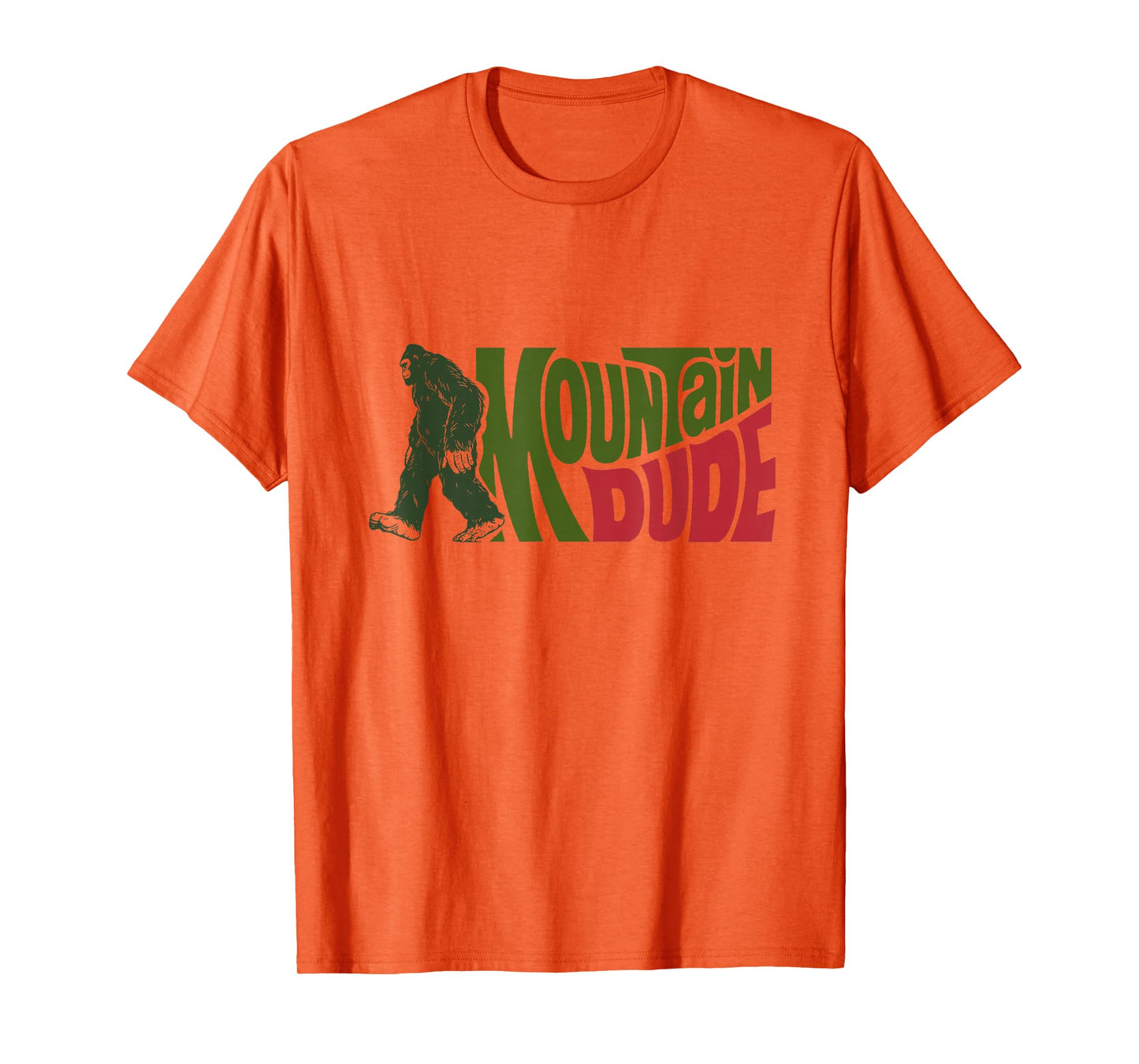 Mountain Dude Funny Bigfoot Sasquatch Hiking Gift T-Shirt