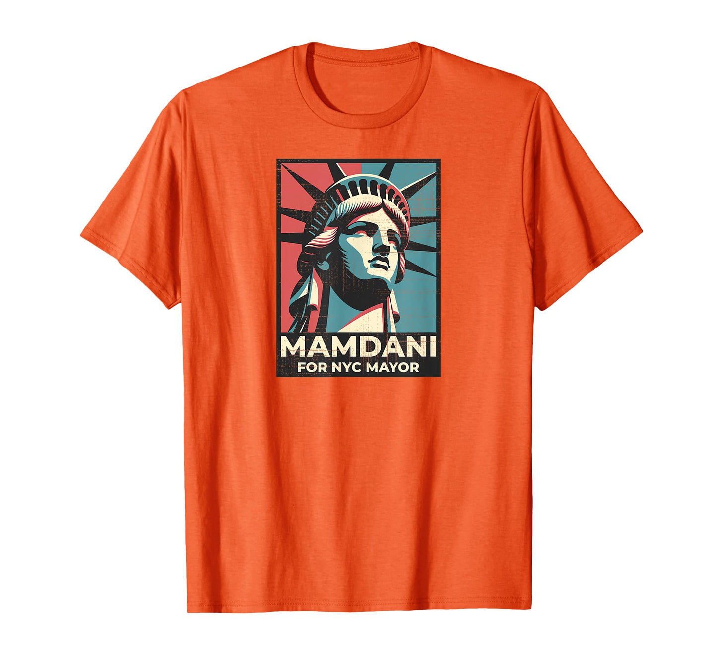 Zohran Mamdani for NYC Mayor Funny Vintage Distressed Poster T-Shirt