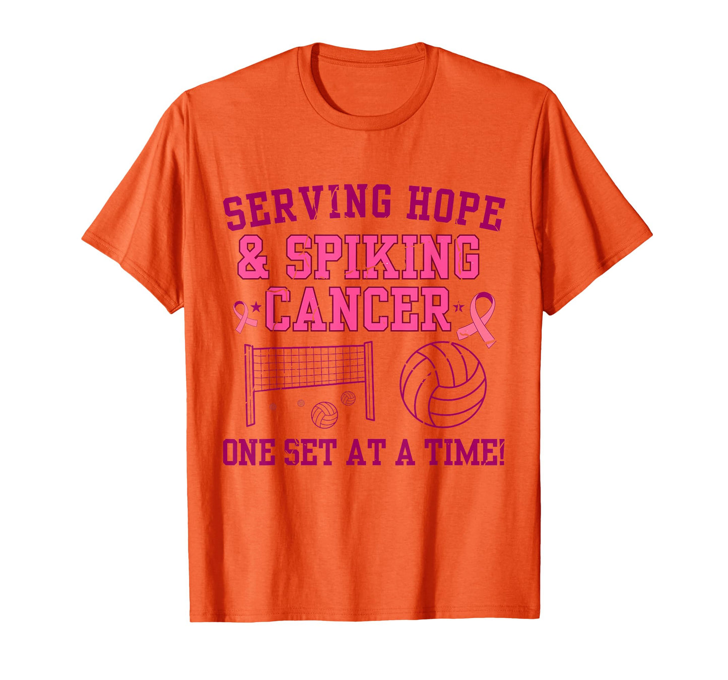 Volleyball Breast Cancer Awareness Sport T-Shirt