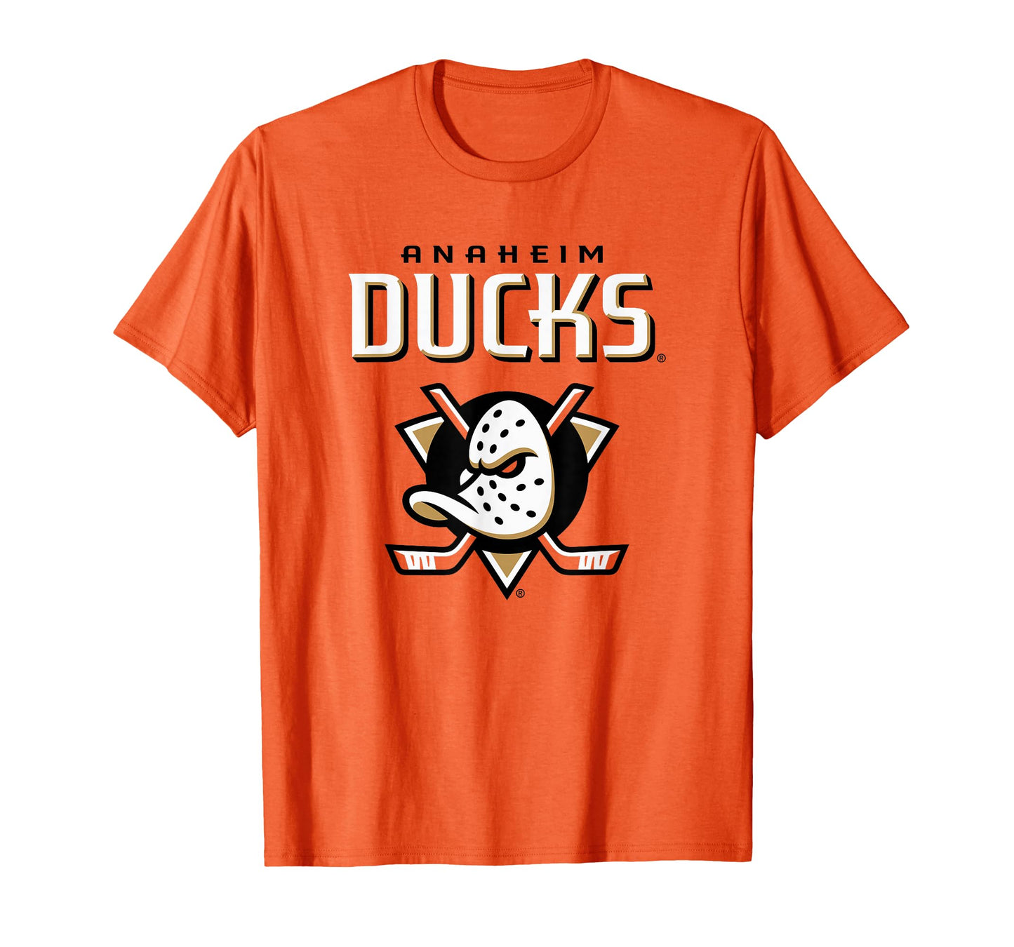 Anaheim Ducks Power Play Orange NHL Officially Licensed T-Shirt