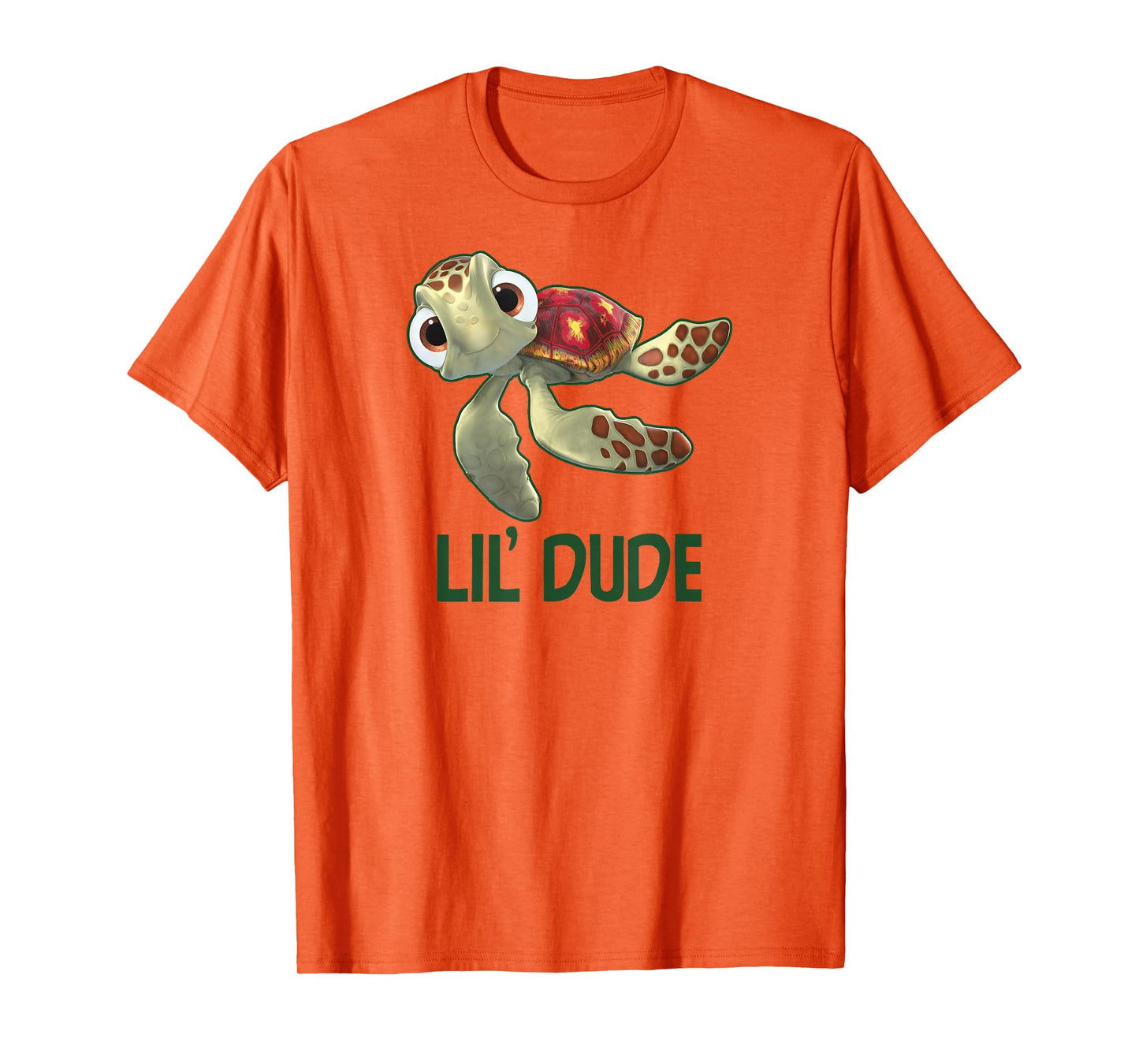 Disney Pixar Finding Nemo Lil' Dude Cool Son Big Chest Logo T-Shirt