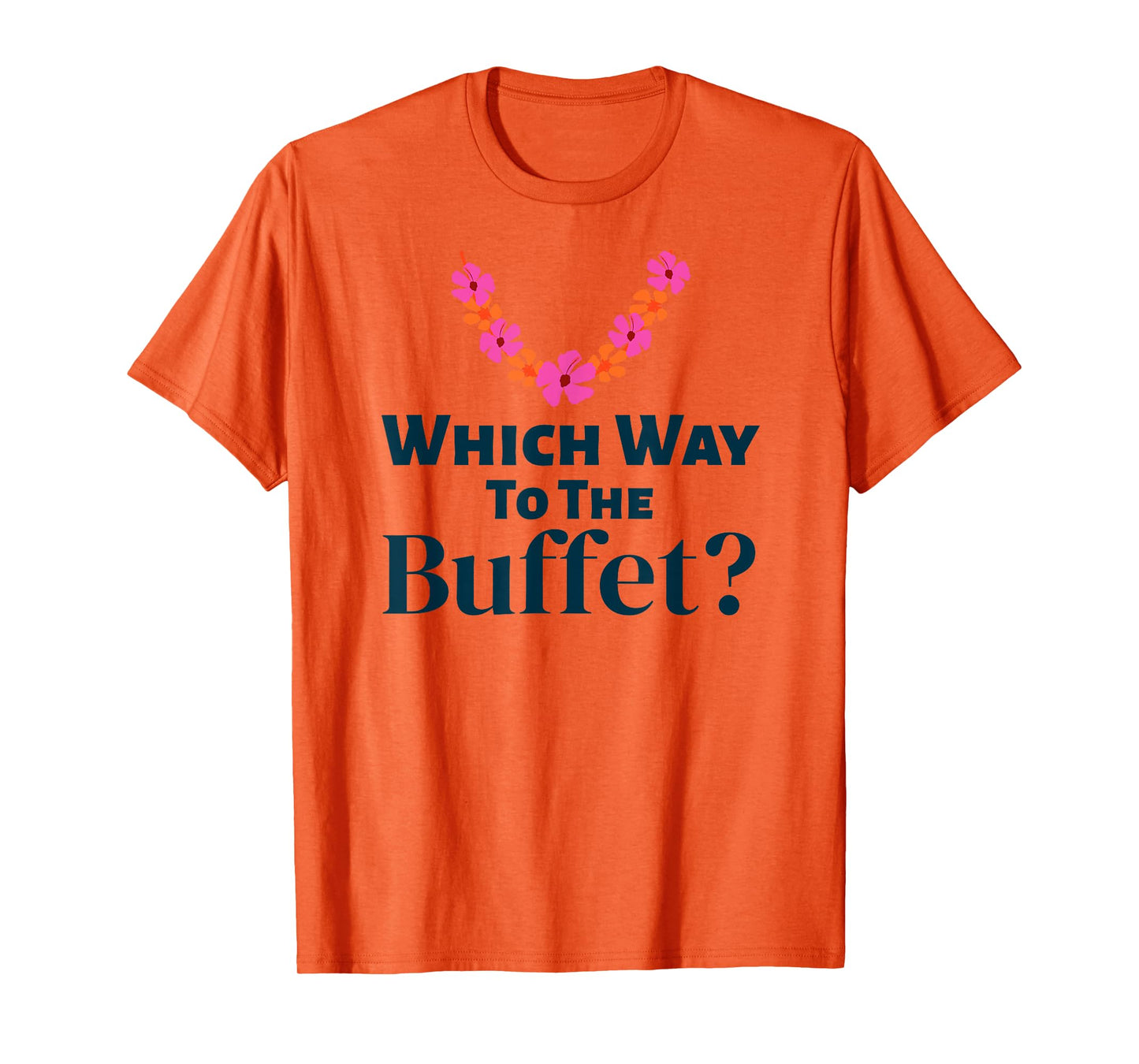 Tacky Tourist Which Way to The Buffet Halloween Costume T-Shirt