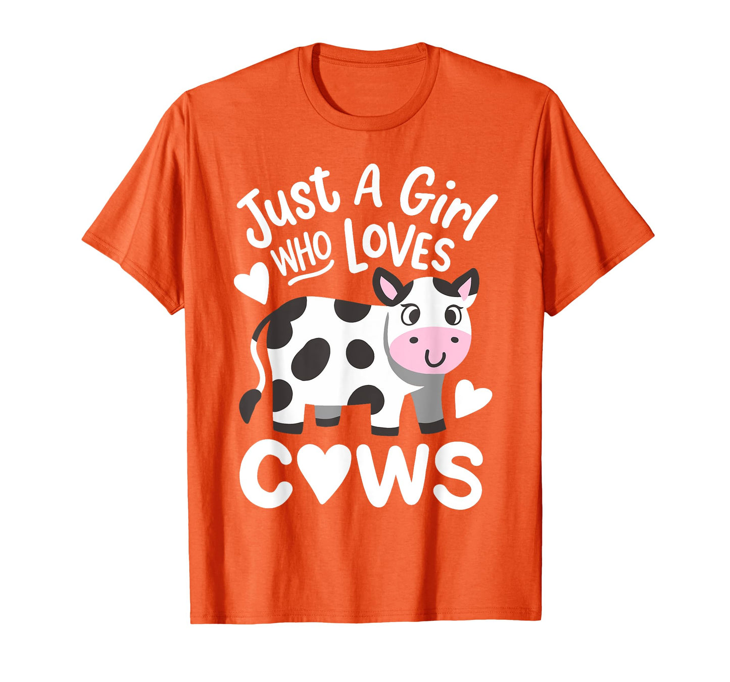 Cow Just a Girl Who Loves Cows T-Shirt
