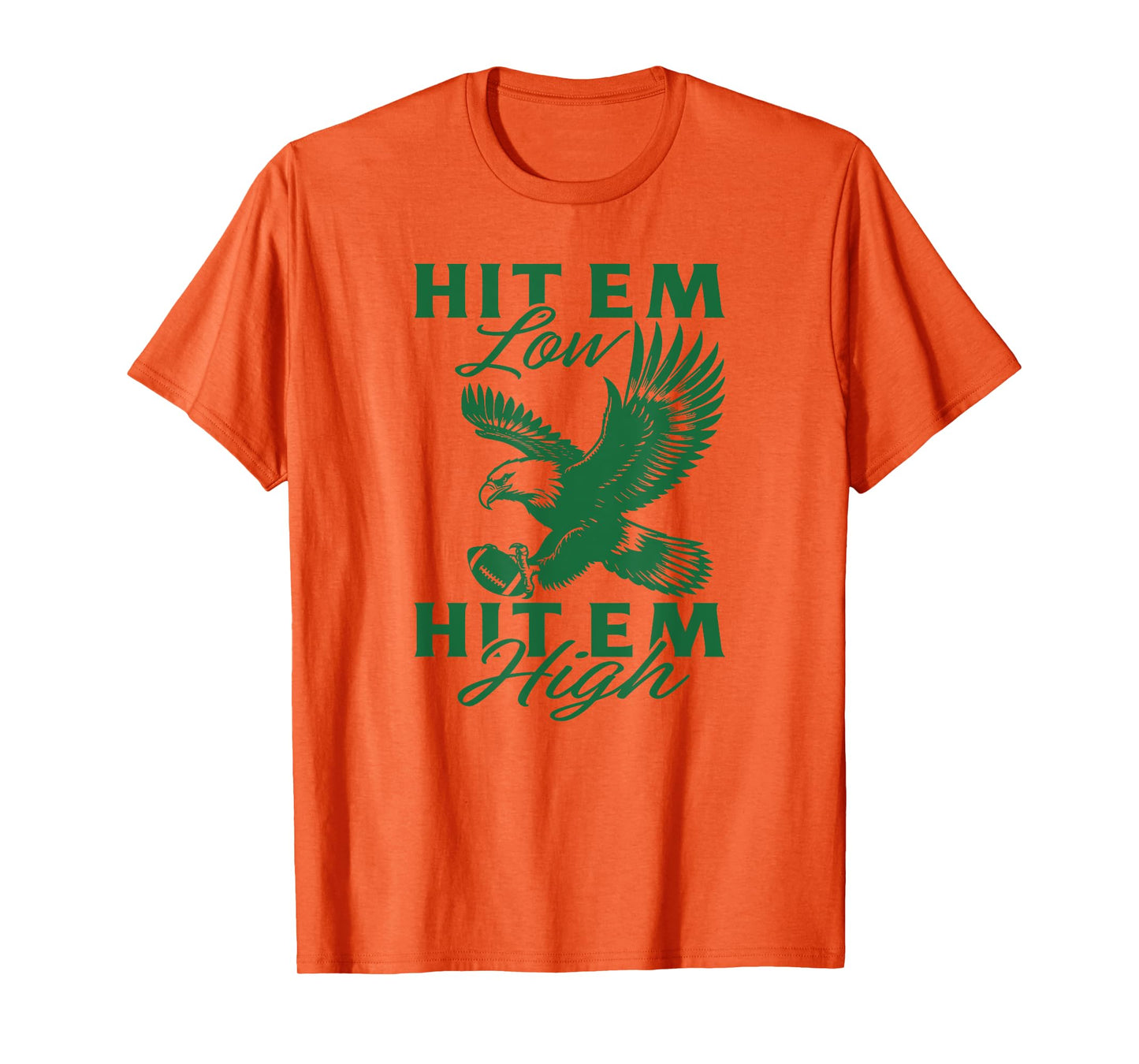 Hit 'Em Low Hit 'Em High, Road To Victory T-Shirt