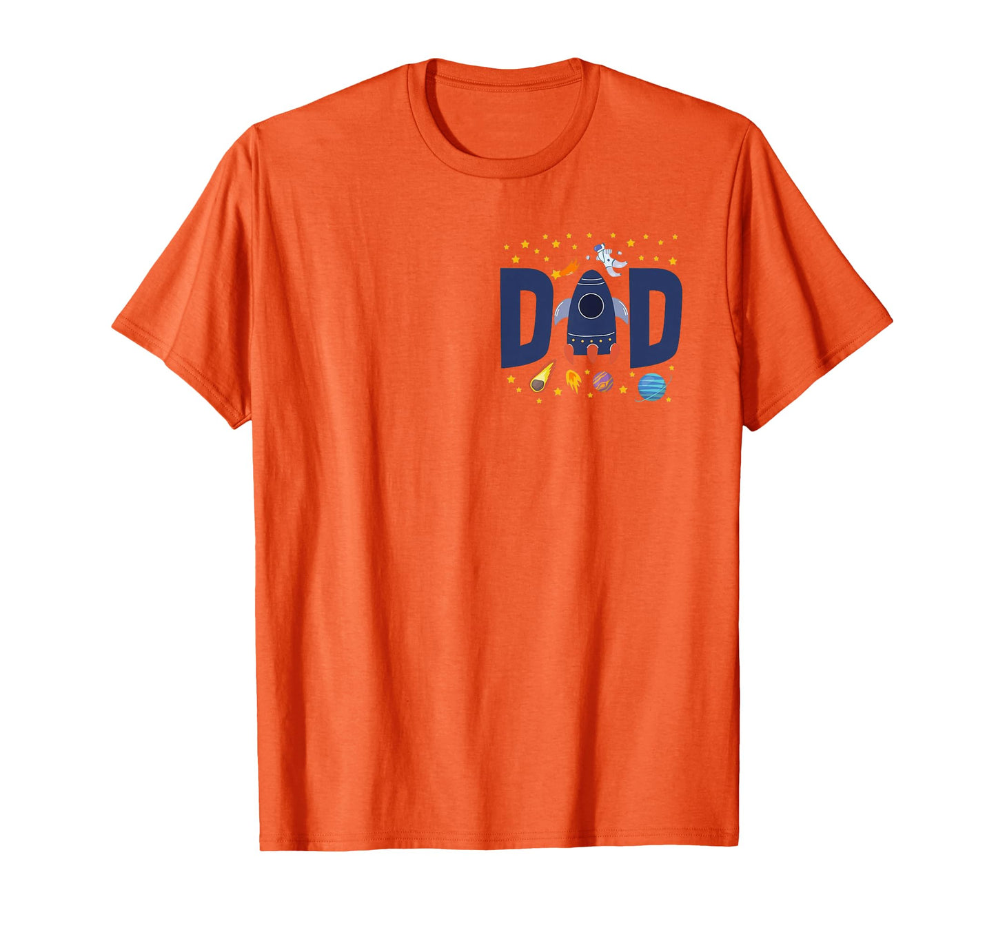 Dad of The Birthday Boy Space Astronaut 1st Birthday Family T-Shirt
