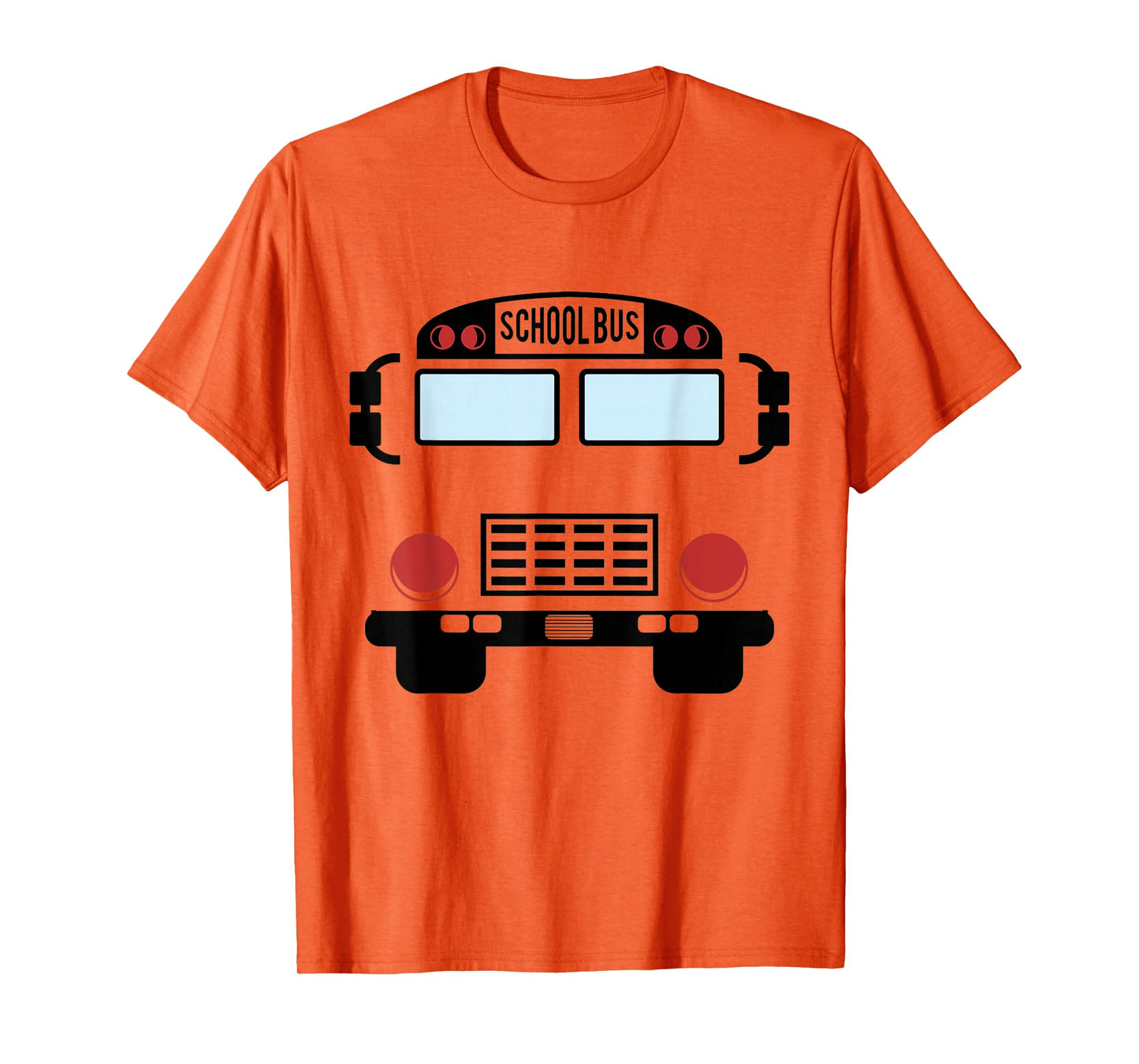 School Bus Costume Halloween Funny Yellow School Bus Driver T-Shirt