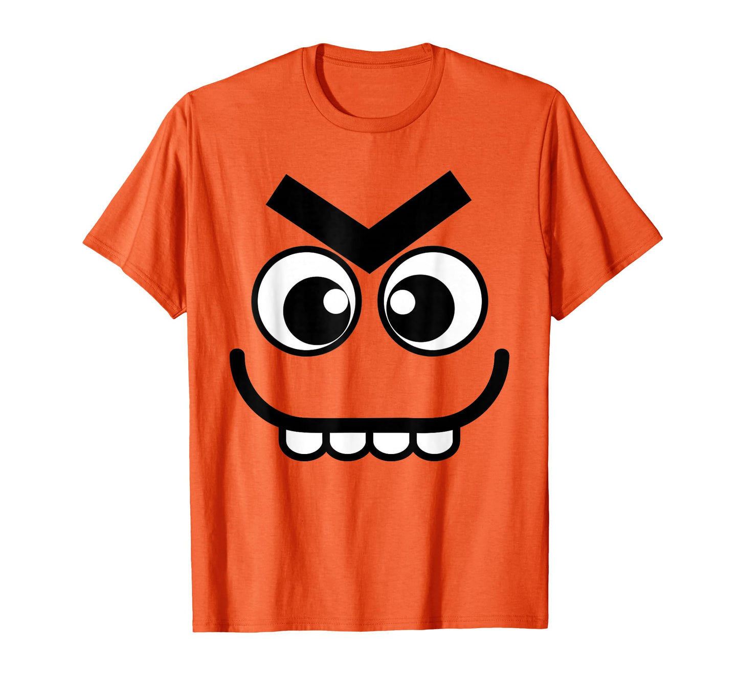 Creepy Carrots Face Funny Halloween Costume Kids and Adults T-Shirt