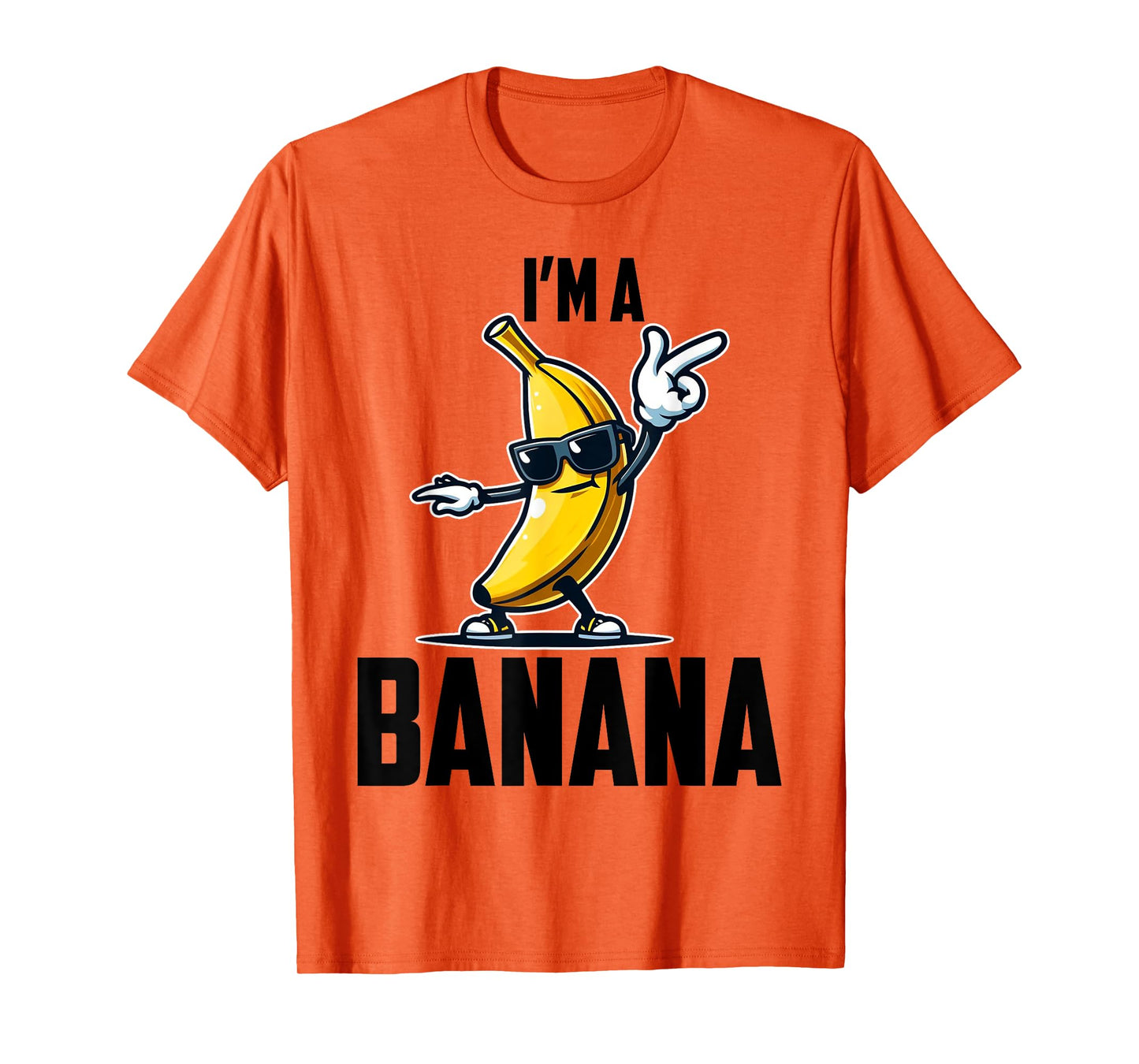 I'm A Banana Shirt Cute Funny Banana Costume Men Women Kids T-Shirt