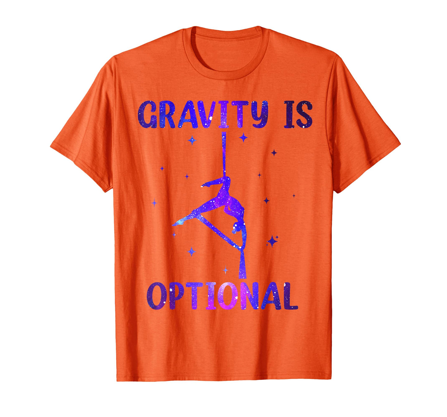 Gravity is Optional Aerial Silks Hammock, Aerialist Circus T-Shirt