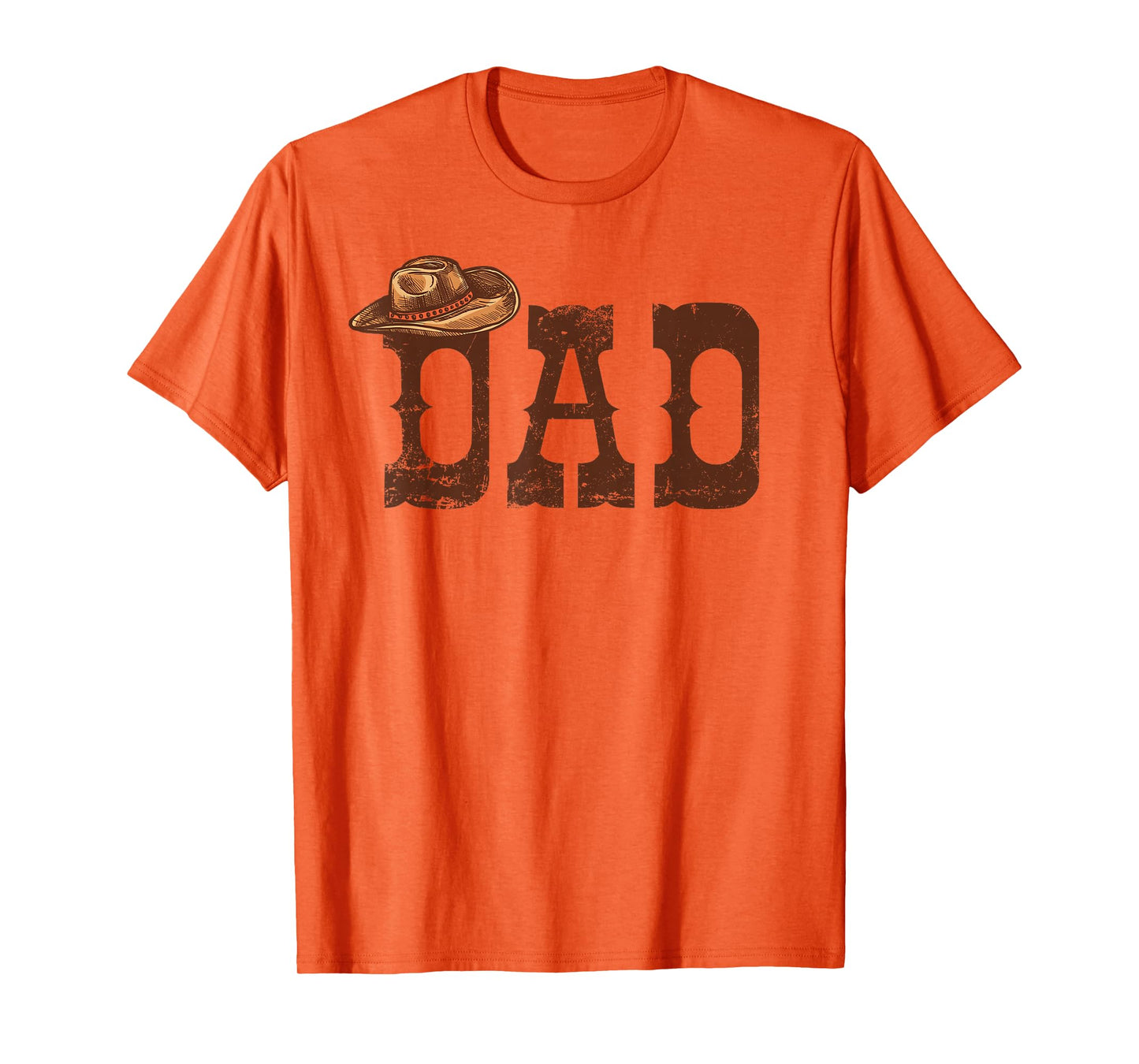 Dad Western Family Matching Birthday Cowboy Cowgirl T-Shirt