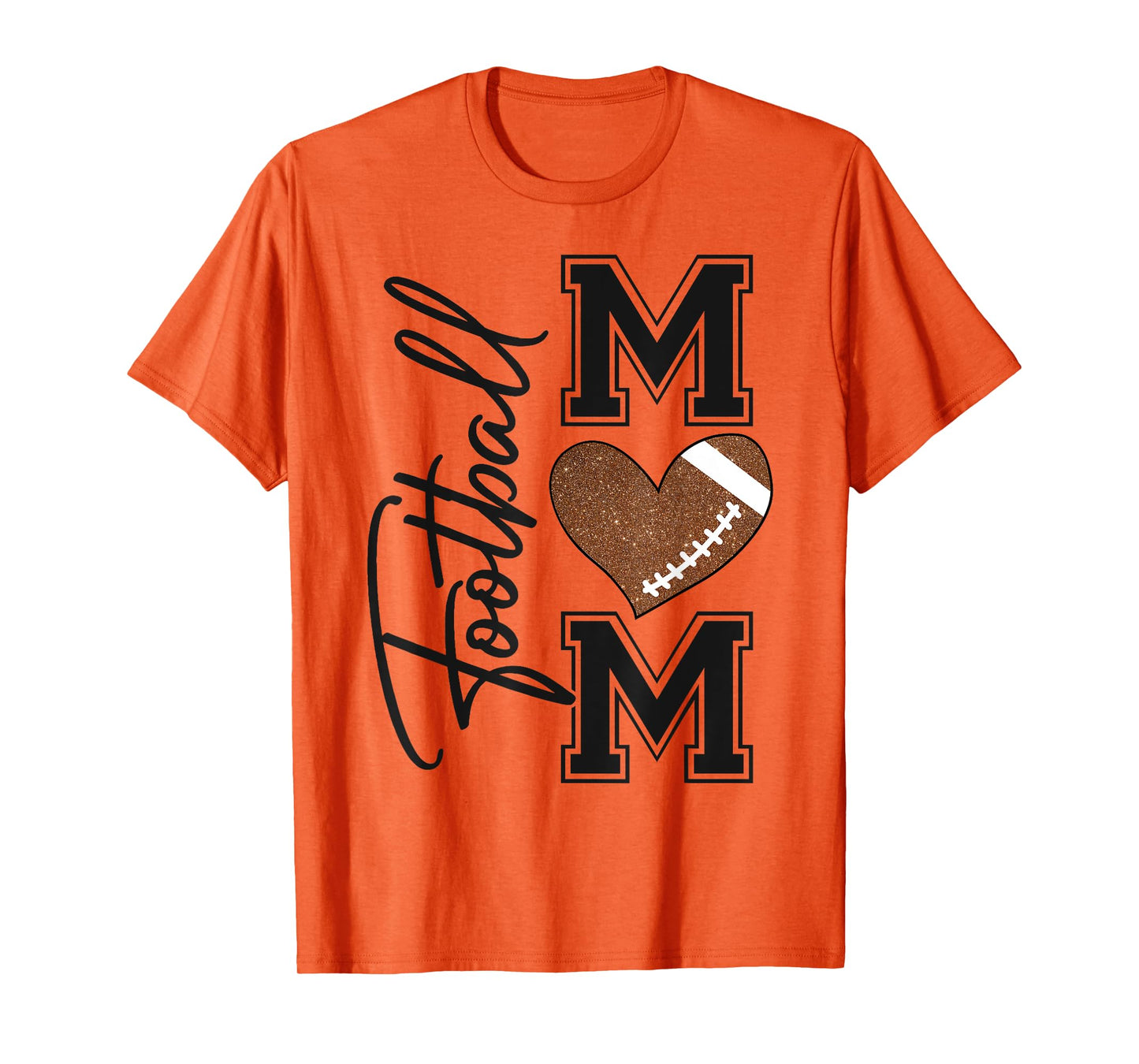 Football Mama Go Cheer Football Mom Game Day Mother's Day T-Shirt