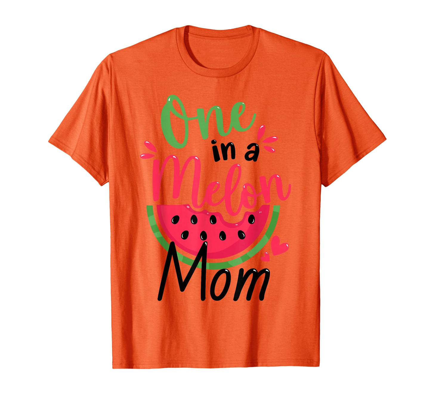 One in a Melon Mom 1st Birthday Party Family Matching T-Shirt