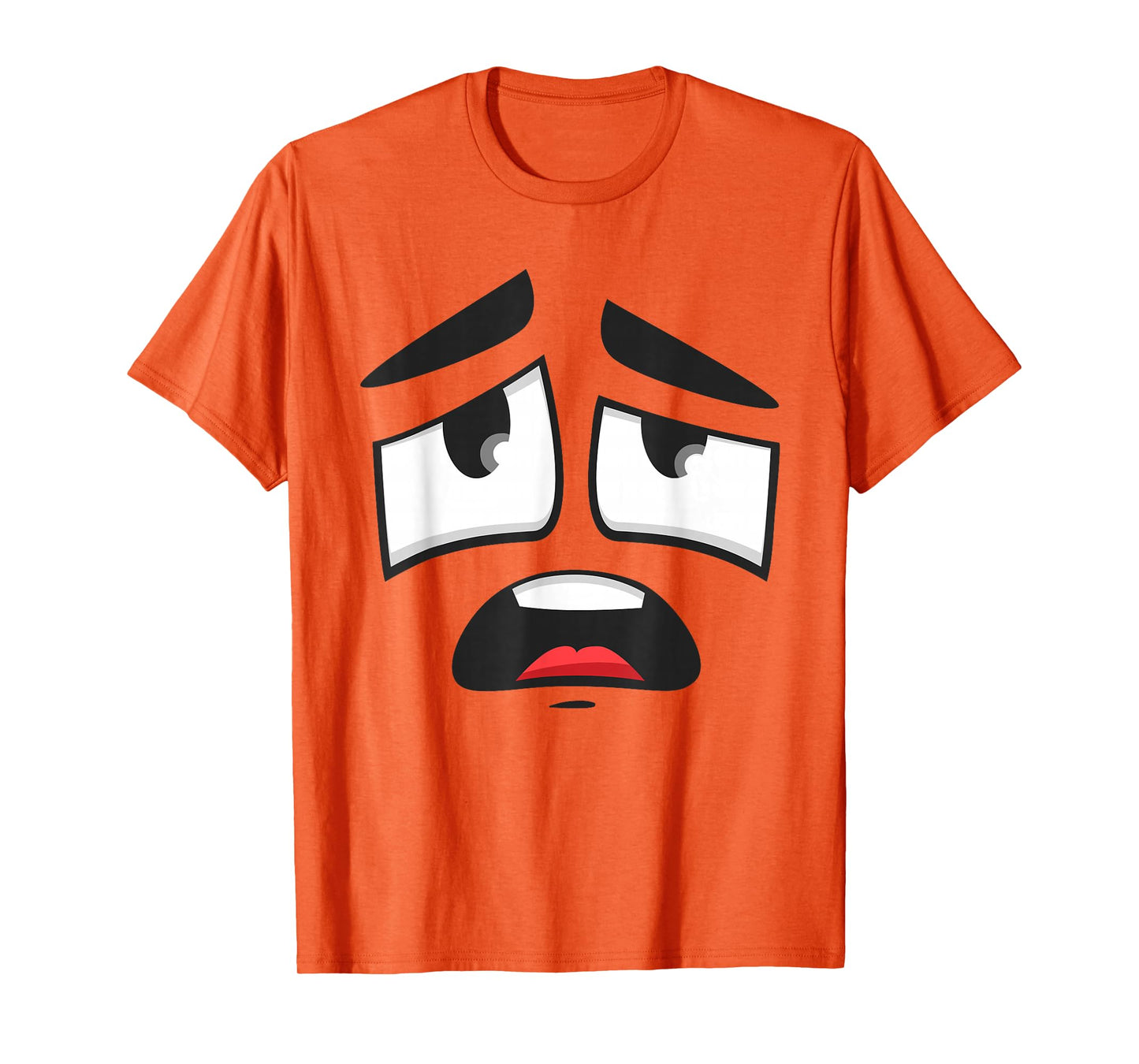 Creepy Carrots Face Funny Halloween Costume Kids and Adults T-Shirt