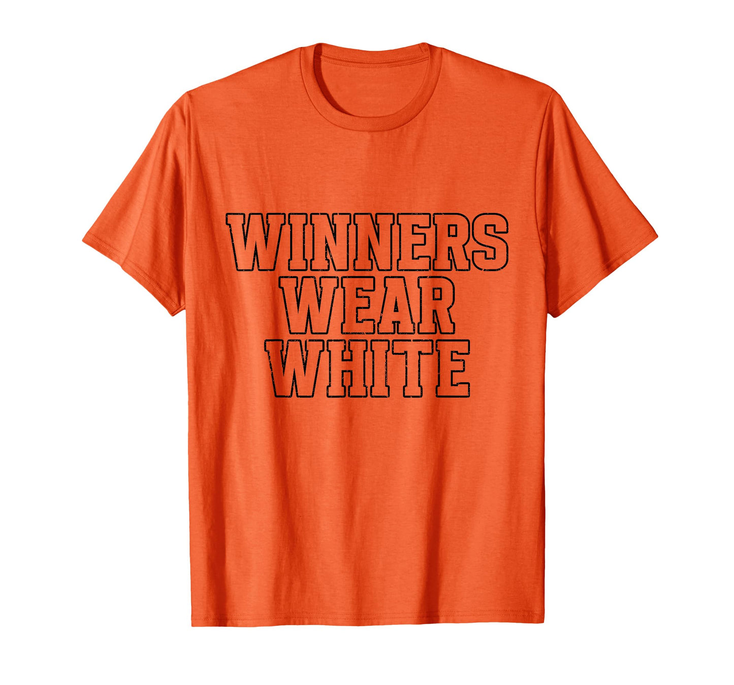 Winners Wear White Sleepaway Color war White Team Spirit T-Shirt