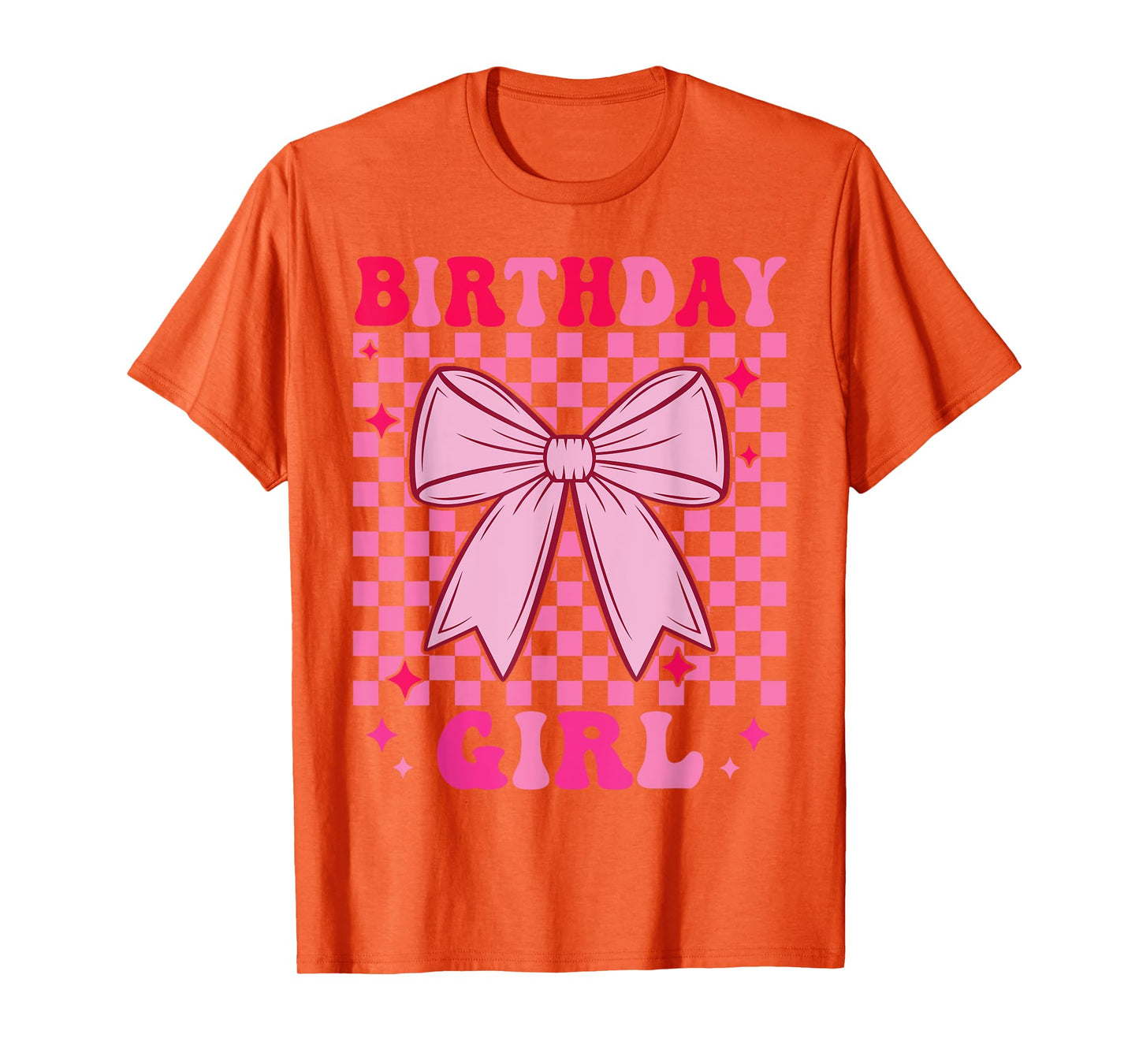 Birthday Girl Coquette Funny Birthday Girl Pink Coquette Bow T-Shirt