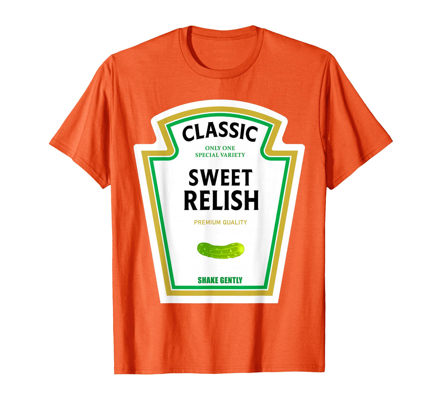 Sweet Relish Halloween 2024 Costume Matching Mustard Ketchup T-Shirt