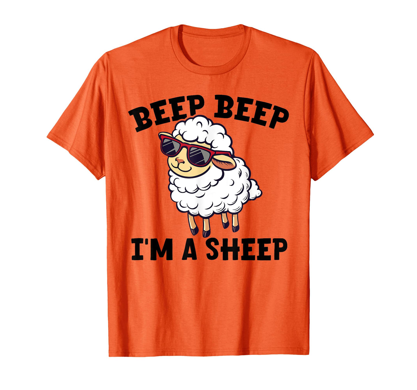 Beep-Beep I'm A Sheep Funny Farmer I Love Sheep Costume T-Shirt
