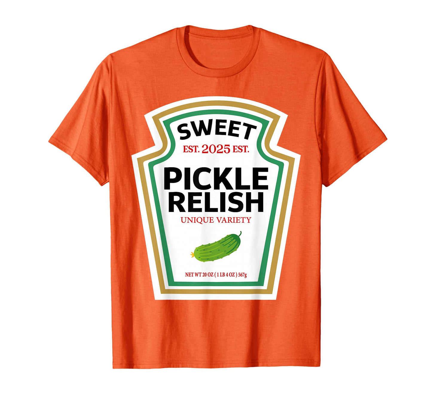 Pickle Relish Condiment DIY Halloween Costume Matching Group T-Shirt