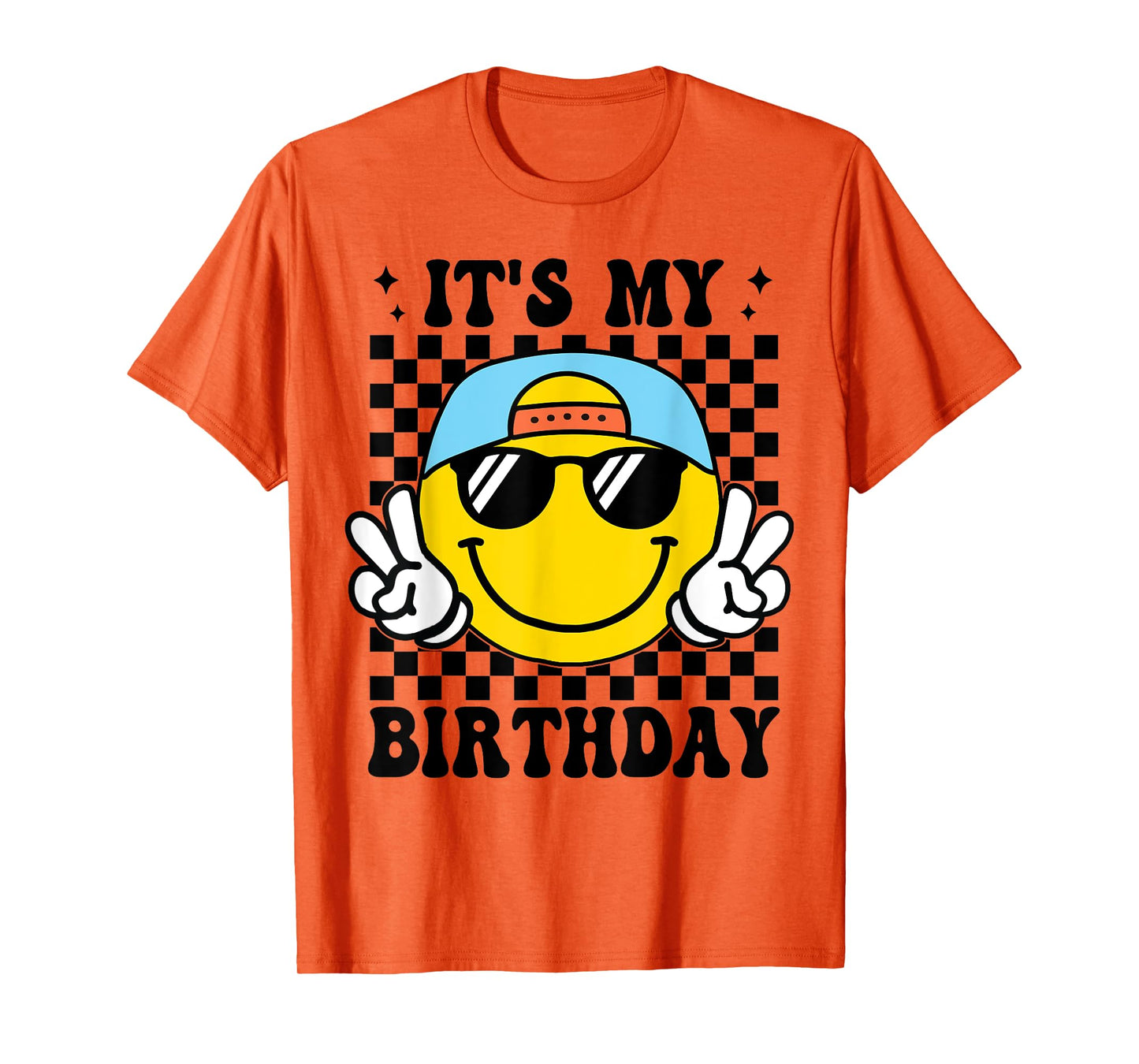 Bruh It's My Birthday Smile Birthday For boys T-Shirt
