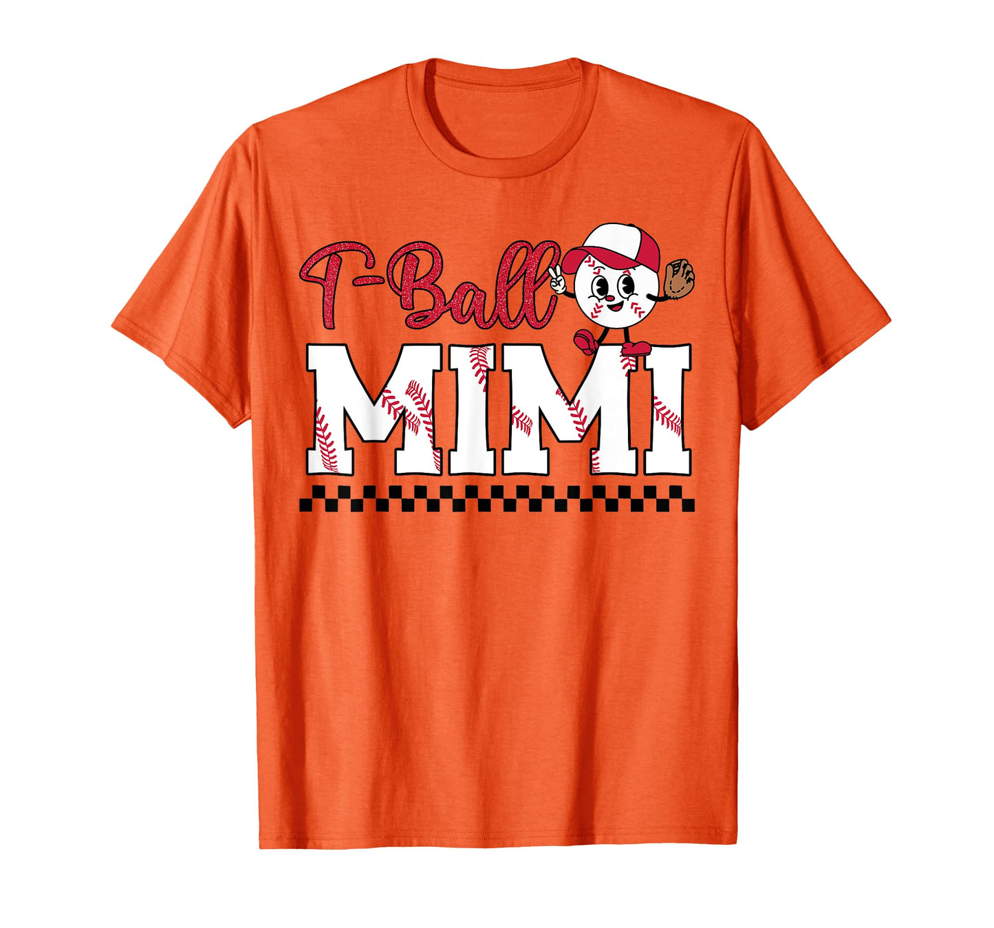 Tee Ball Mimi Leopard Funny Tball Mimi Mother's Day T-Shirt