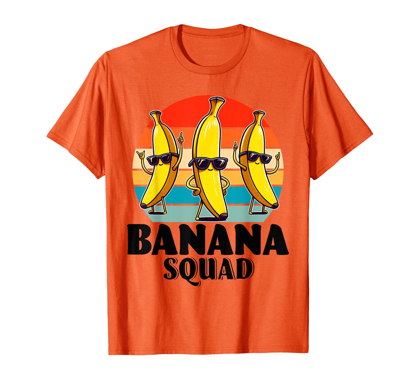Bananas Shirt Men Women Cute Banana Gifts Funny Banana Squad T-Shirt