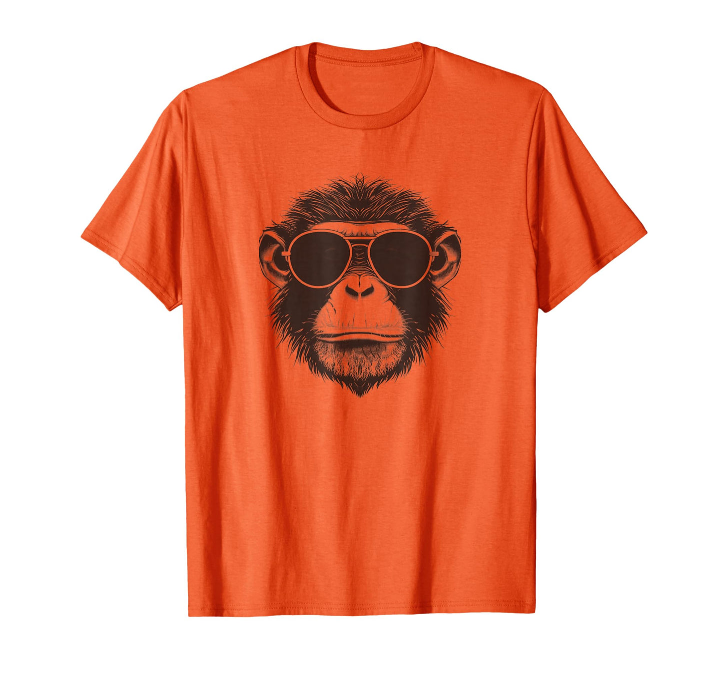 Cute Aviator Monkey for Men Women Girl Boy Funny Animal T-Shirt
