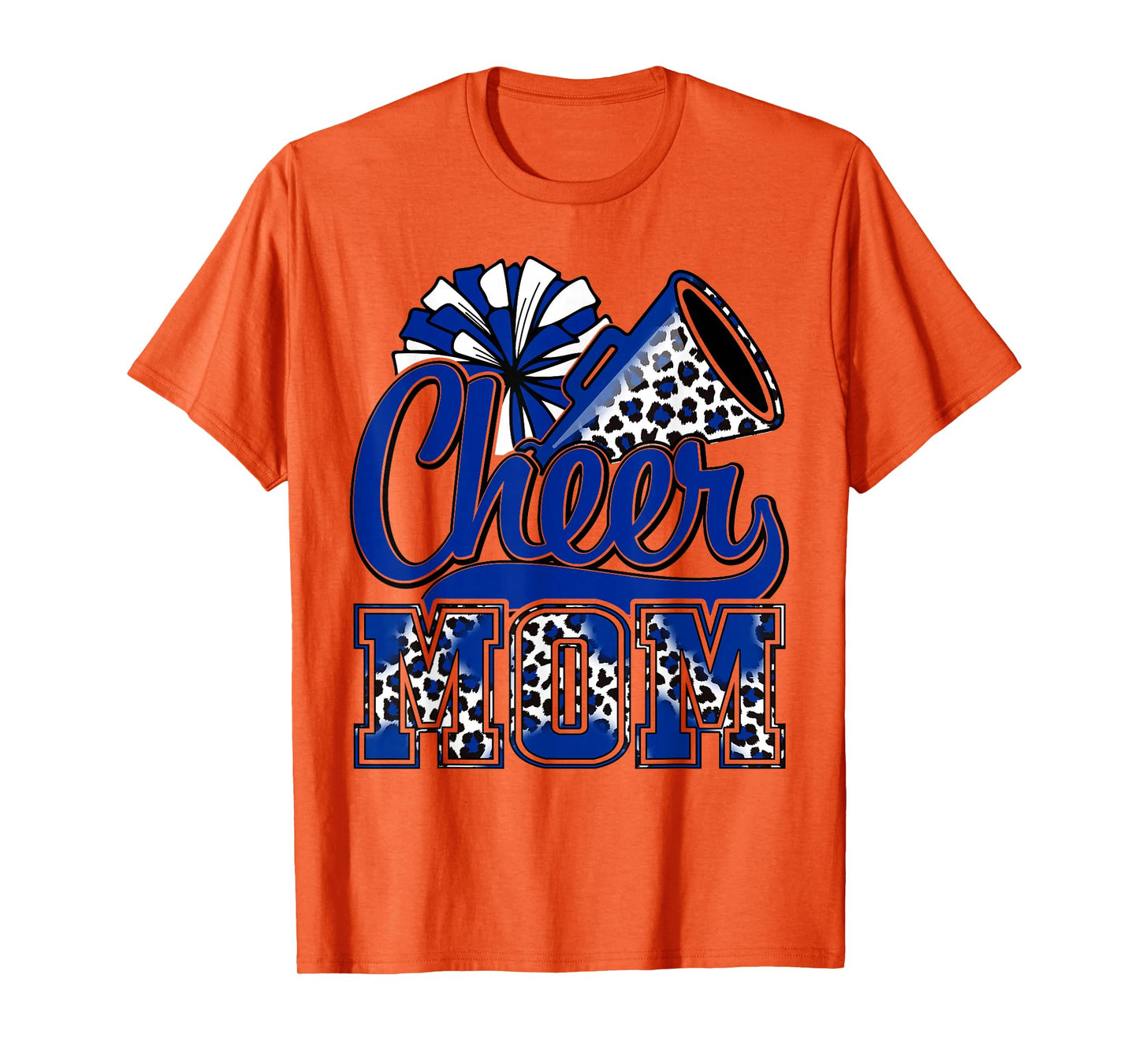 Cheer Mom Cheerleader Mom Cheer Mama Biggest Fan Mothers Day T-Shirt