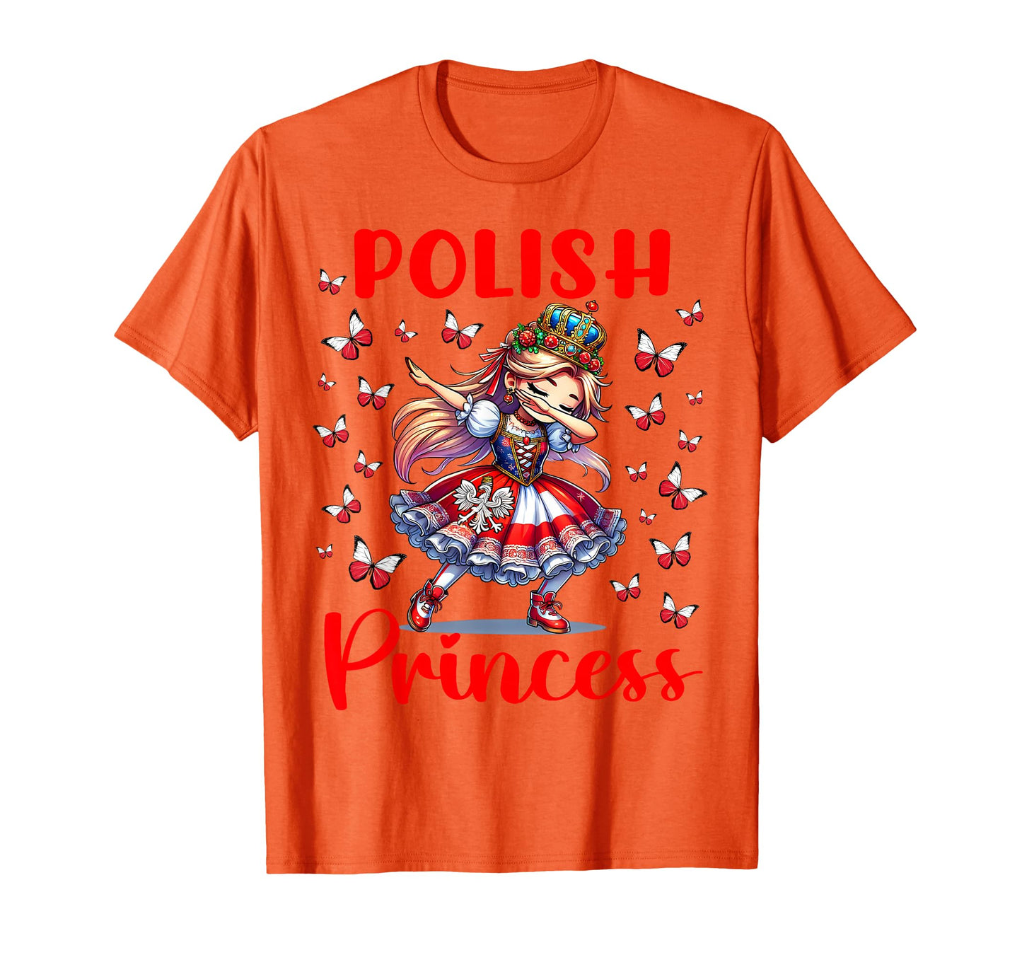 Polish Princess Dabbing for girls & kids T-Shirt