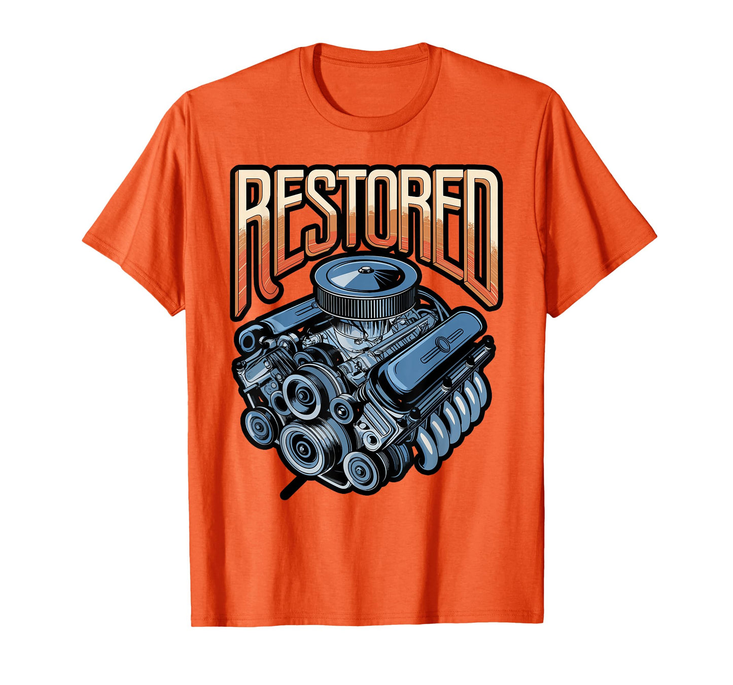 Restored Psalms 23:3 Faith Engine Art T-Shirt