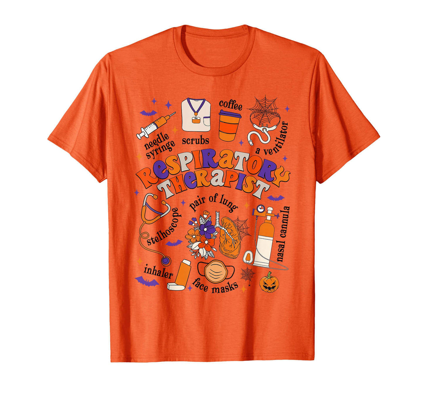 Respiratory Therapist Shirt Halloween Respiratory Therapist T-Shirt