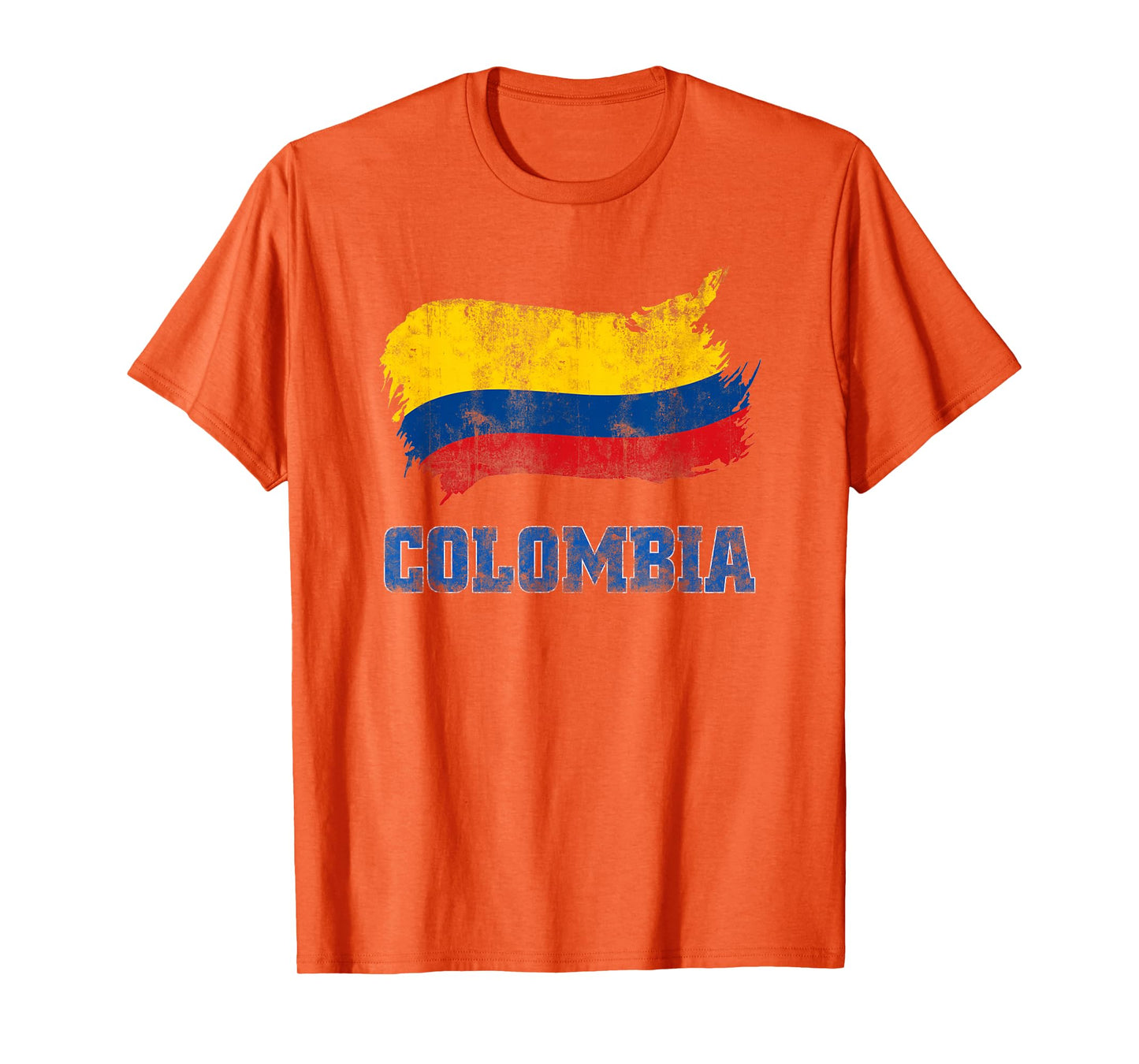 Colombia Flag Design Columbian Men Women Clothing Outfit T-Shirt