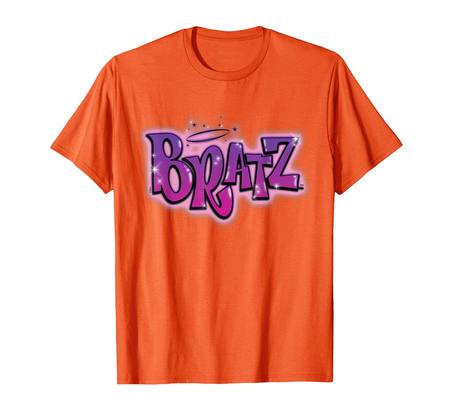 Bratz - Airbrush Pink and Purple Logo T-Shirt