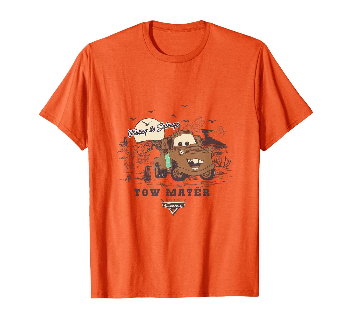 Disney Pixar Cars Tow Mater Towing and Salvage T-Shirt
