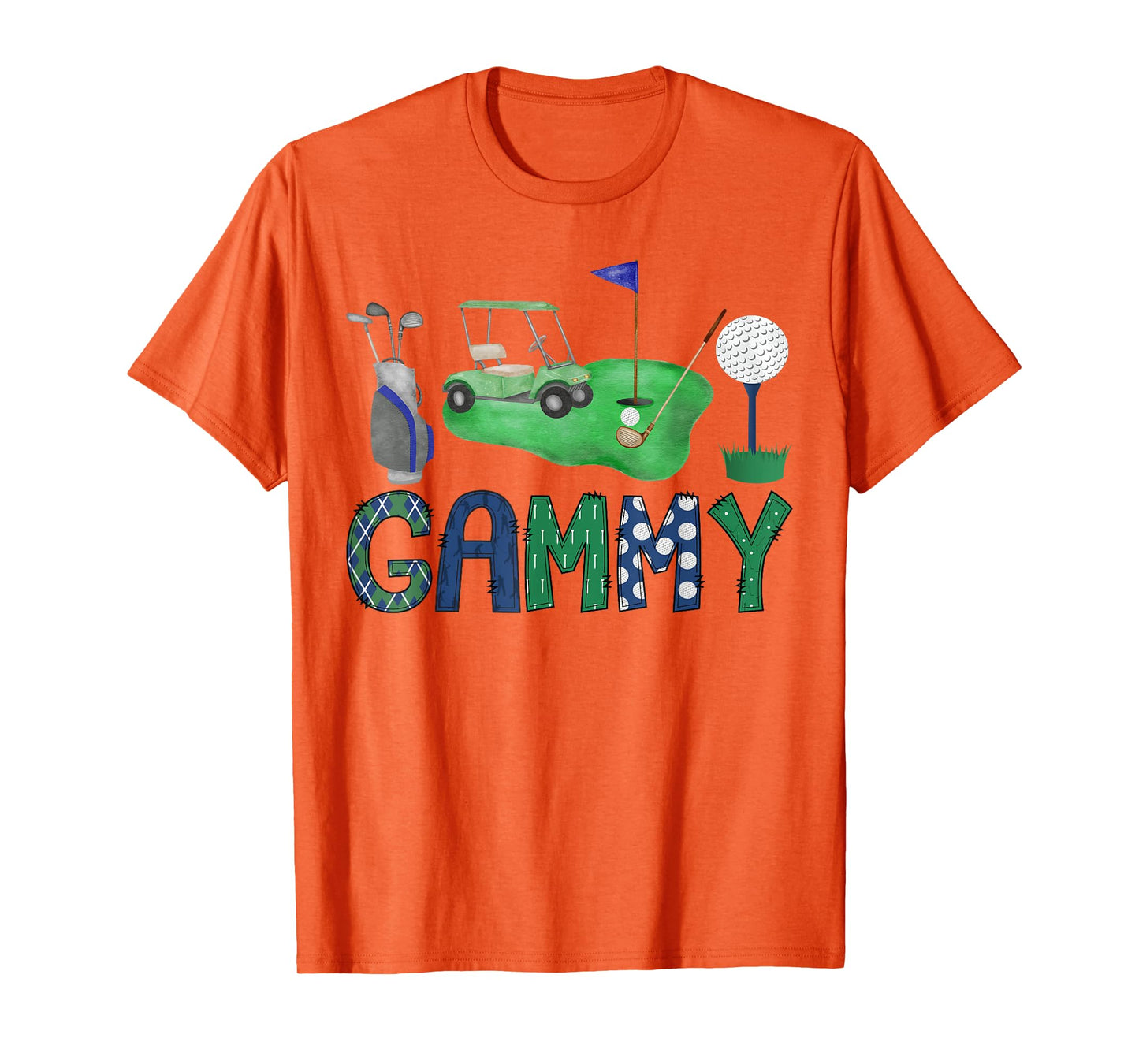 Gammy Of The Birthday Boy Hole in One Golf Sport Matching T-Shirt