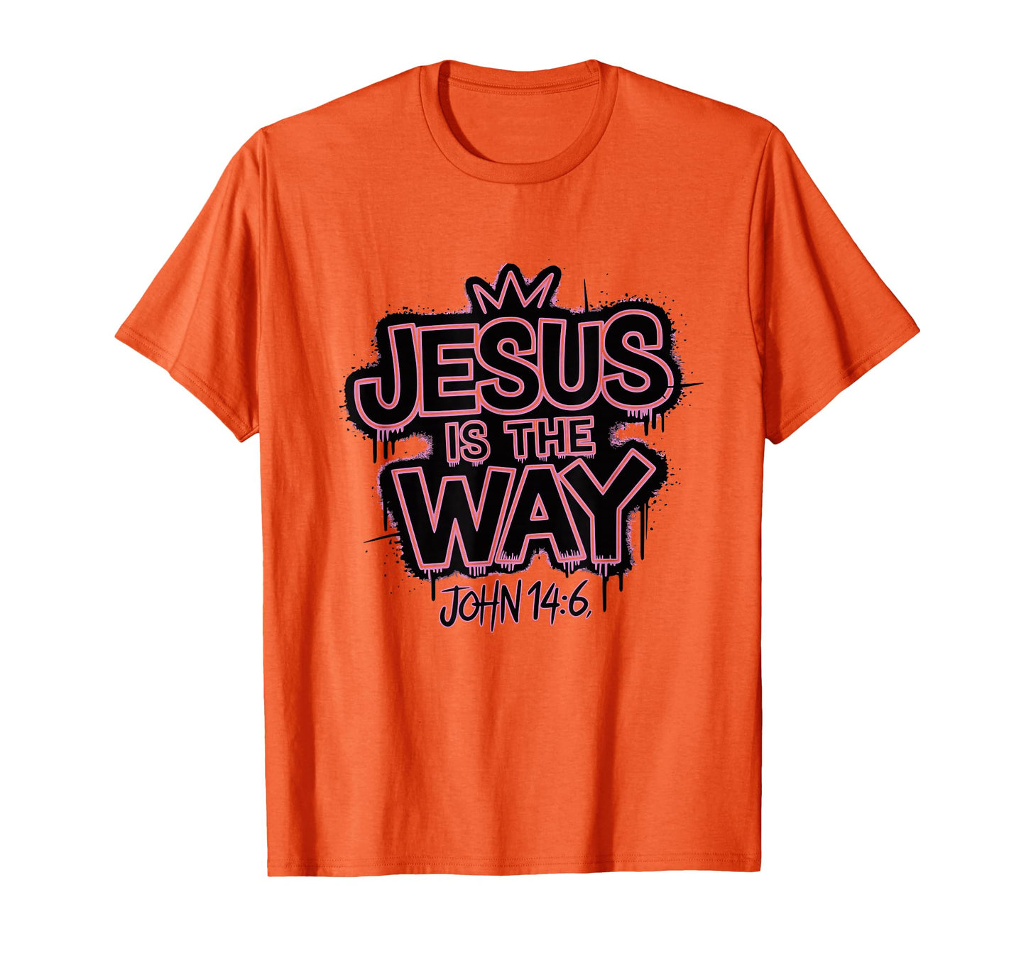 Jesus is The Way John 14:6 Graffiti T-Shirt