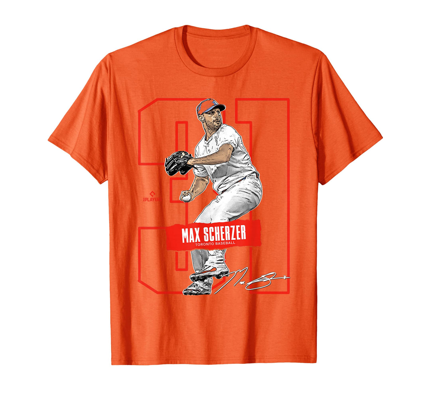 Max Scherzer | Toronto Baseball Players | MLBMAX301N T-Shirt