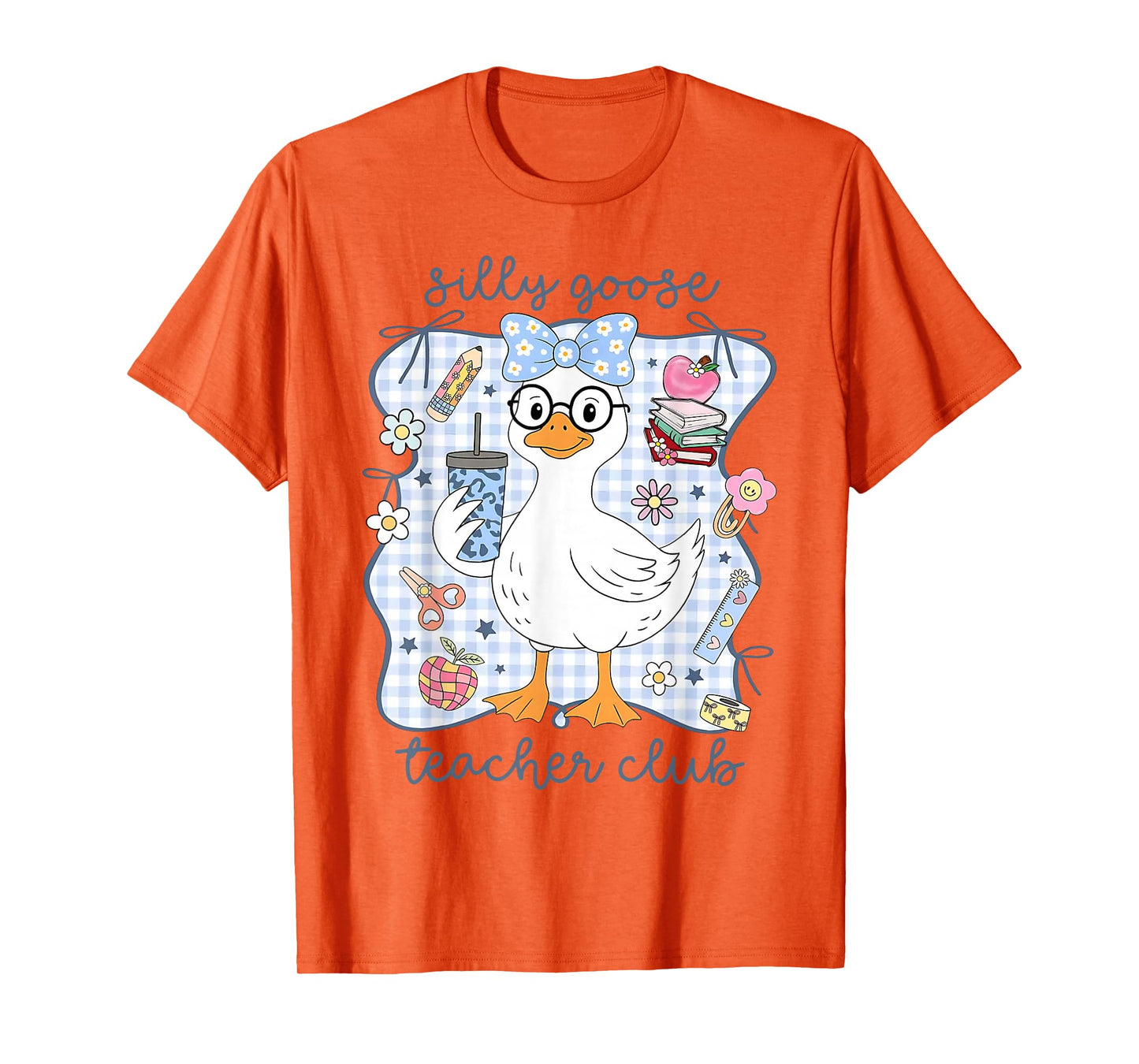 Silly Goose Teacher Club Back to School Funny First Day T-Shirt