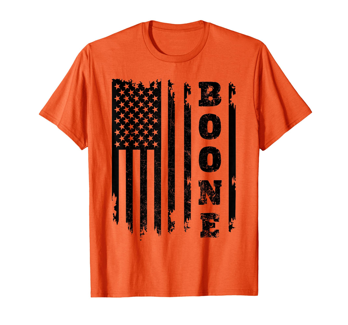 Boone Family Name I Love Boone Personalized Vintage T-Shirt