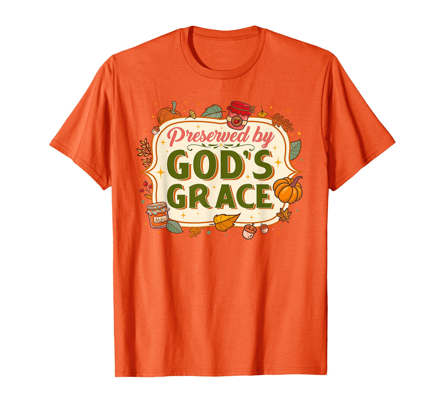 Fall for Jesus Pumpkin Harvest Christian Thanksgiving Autumn T-Shirt