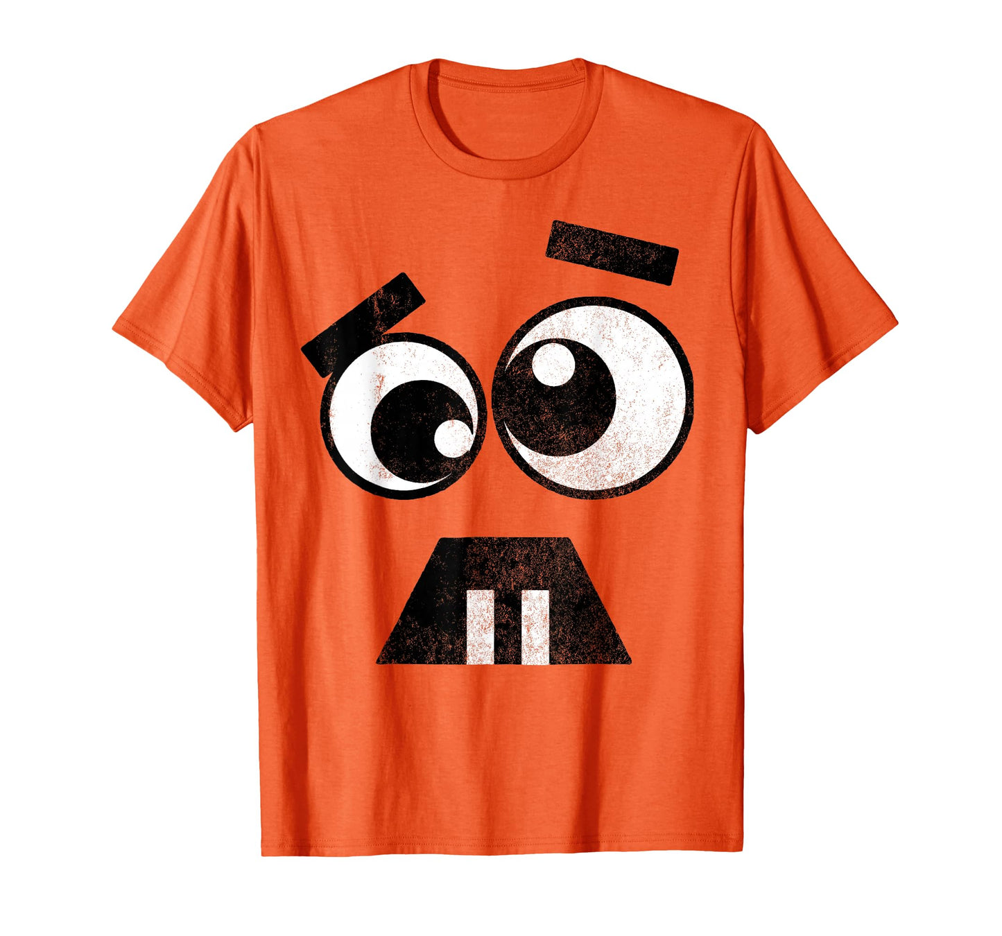 Creepy Carrots Face Halloween Costume T-Shirt