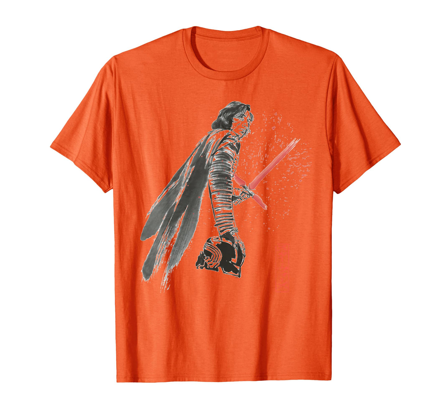 Star Wars Kylo Ren Japan Sumi-e Ink Wash Painting Style T-Shirt